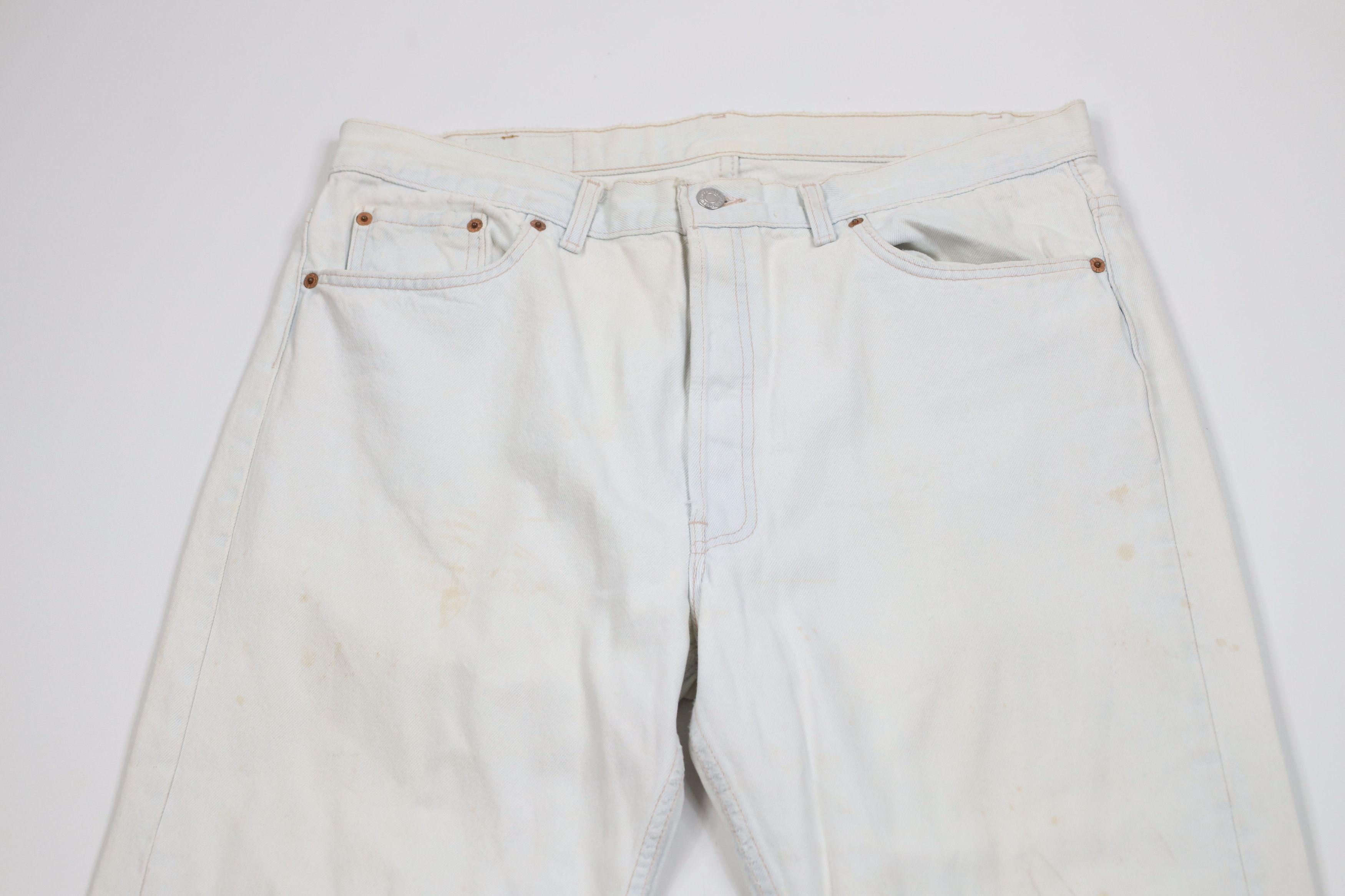 Levi's Vintage 90s Levis 501xx Button Fly Original Fit Jeans USA Size US 38 / EU 54 - 2 Thumbnail
