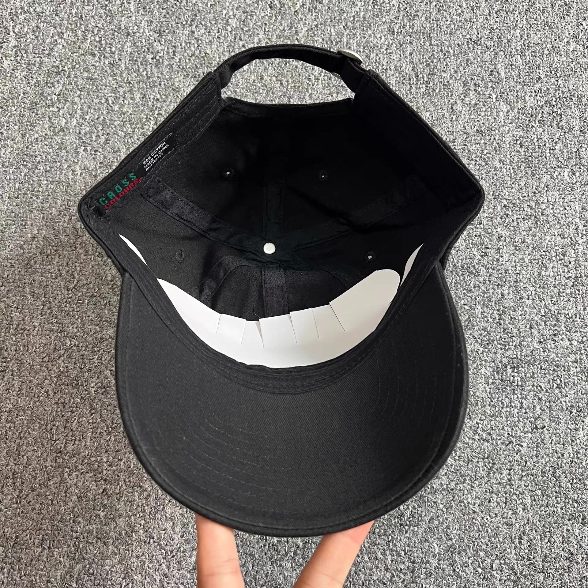 Cross Colours Cross Colours washedembroidered curved brim baseball cap Q7 Size ONE SIZE - 3 Thumbnail