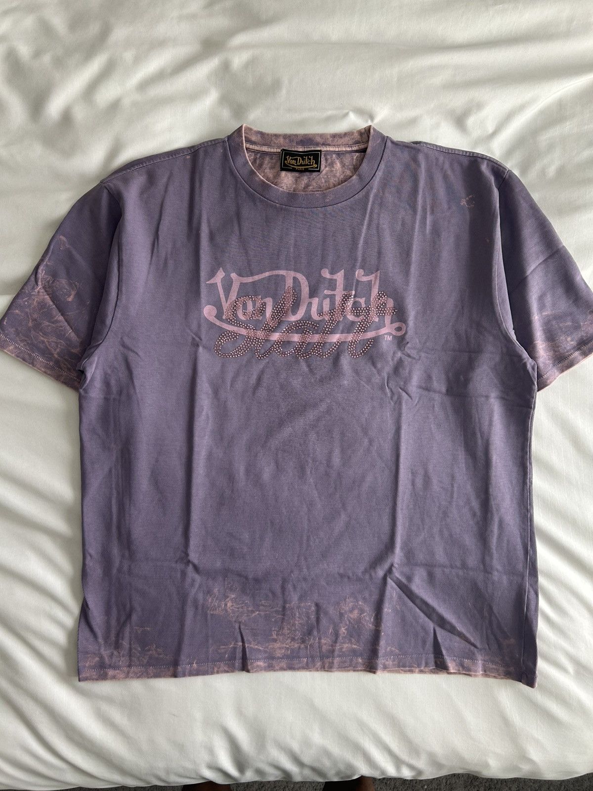 Von Dutch × Young Thug Von Dutch Young Thug Tee Gem USA Single Stitch Bleach Size US L / EU 52-54 / 3 - 2 Thumbnail