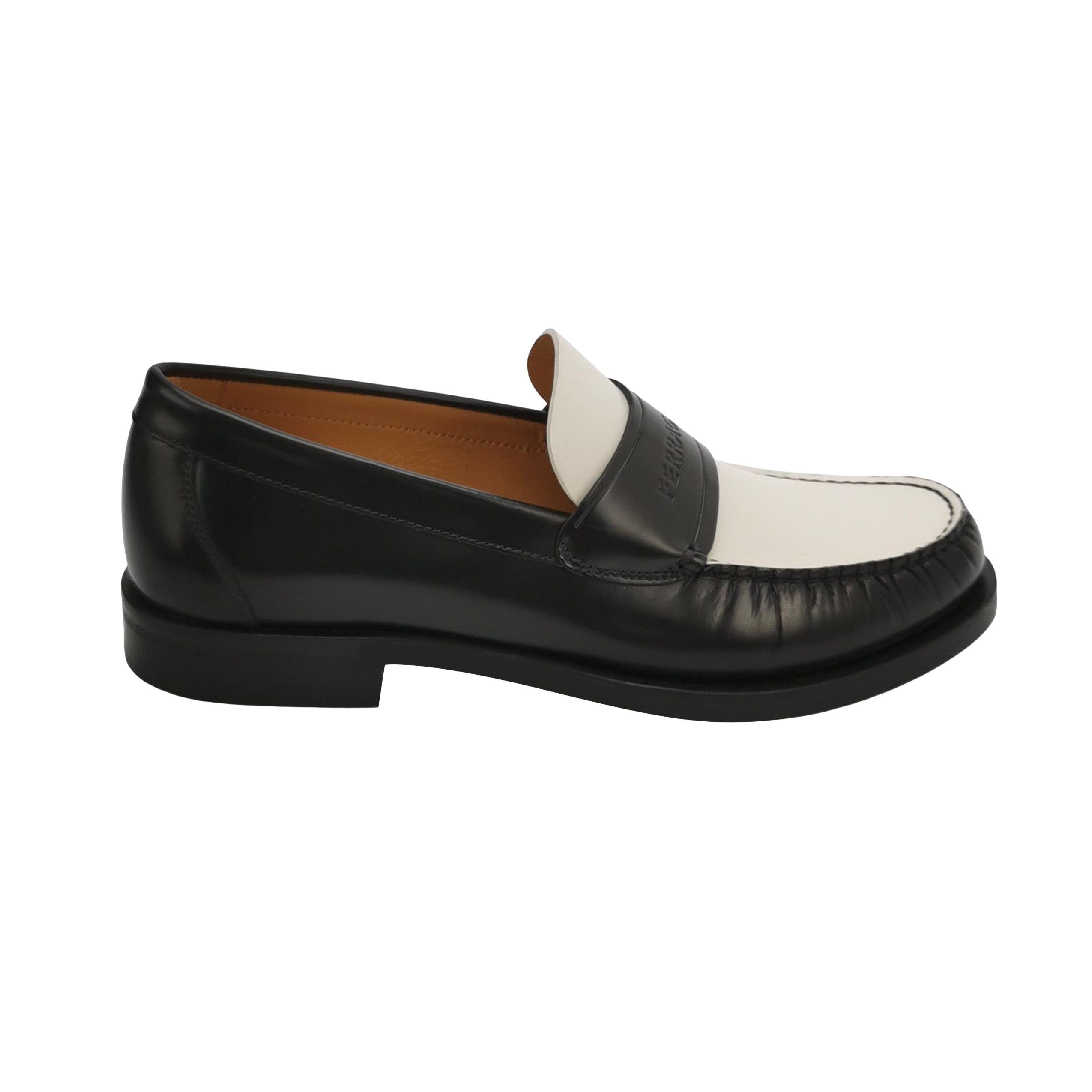 Salvatore Ferragamo Salvatore Ferragamo Bicolor Leather Loafers Size 7 Size US 8 / EU 41 - 1 Thumbnail