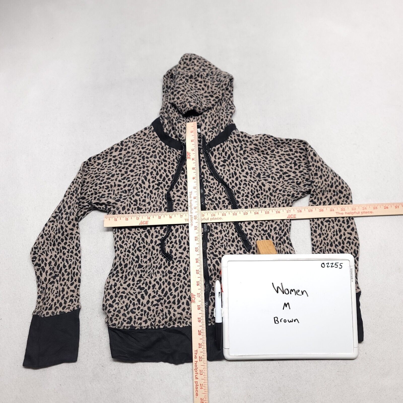 DKNY DKNY Casual Zip Up Hoodie Womens Size Medium M Brown Black Size M / US 6-8 / IT 42-44 - 6 Thumbnail