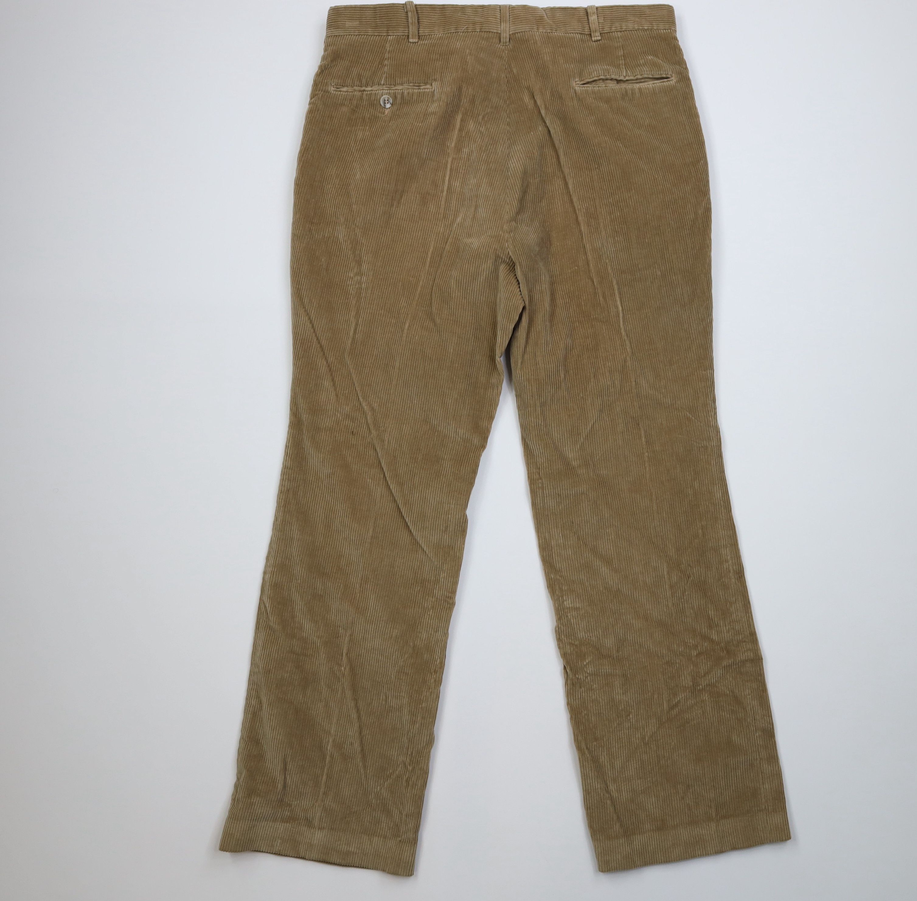 Vintage Vintage 70s Streetwear Wide Leg Corduroy Chino Pants USA Size US 36 / EU 52 - 11 Thumbnail