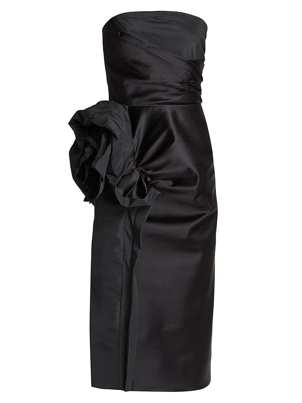 image of Maison Margiela O1W1Db11223 Dress In Black, Women's (Size Medium)