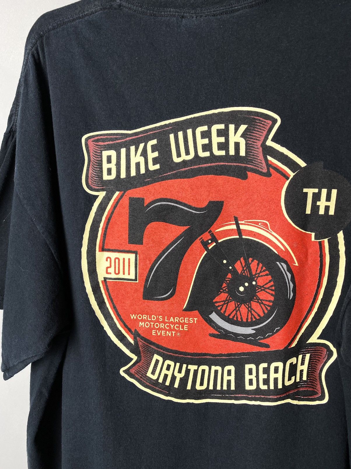 West Coast Choppers Vintage 2011 Daytona Beach Bike Week T Shirt Size US XXL / EU 58 / 5 - 5 Thumbnail