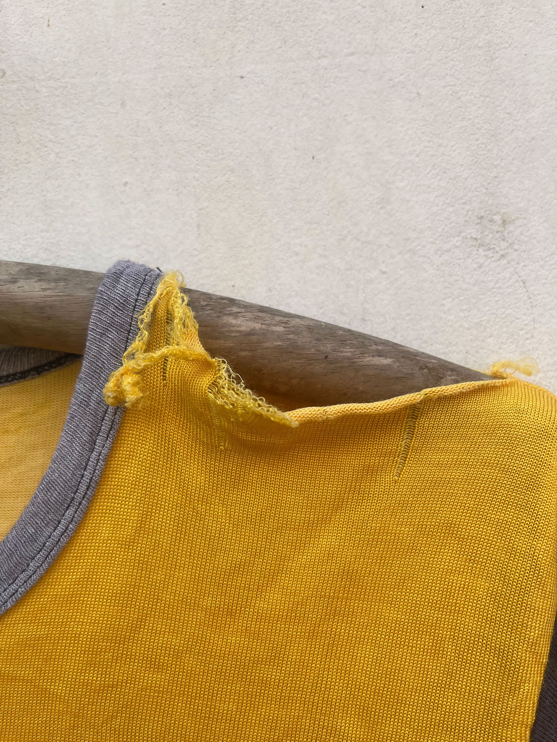 Vintage Trashed Distressed True Vintage 50s 60s Raglan Jersey Size US L / EU 52-54 / 3 - 2 Thumbnail