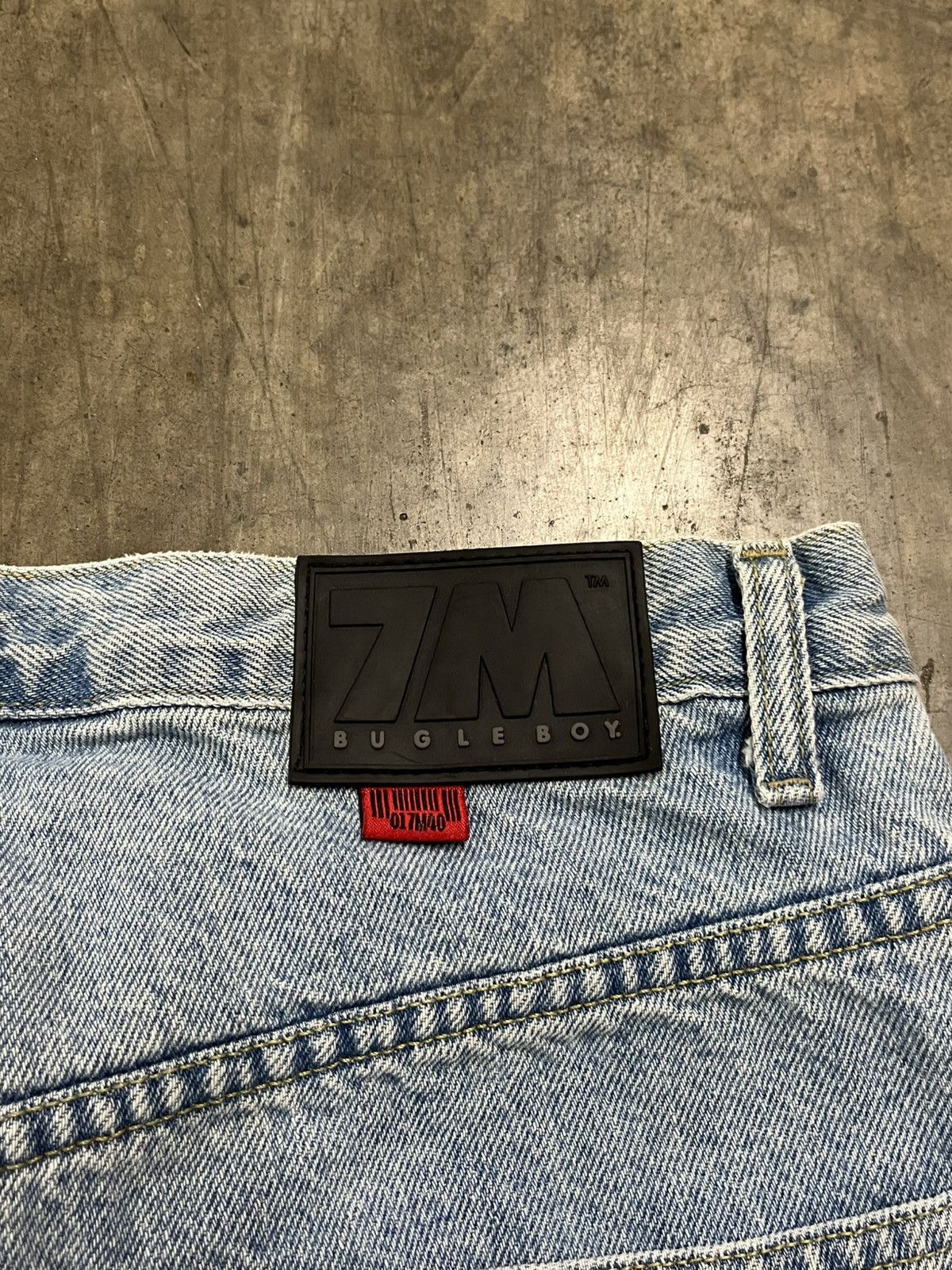 Bugle Boy × Vintage Y2K bugle boy baggy fit wide leg denim skater streetwear Size US 32 / EU 48 - 5 Thumbnail