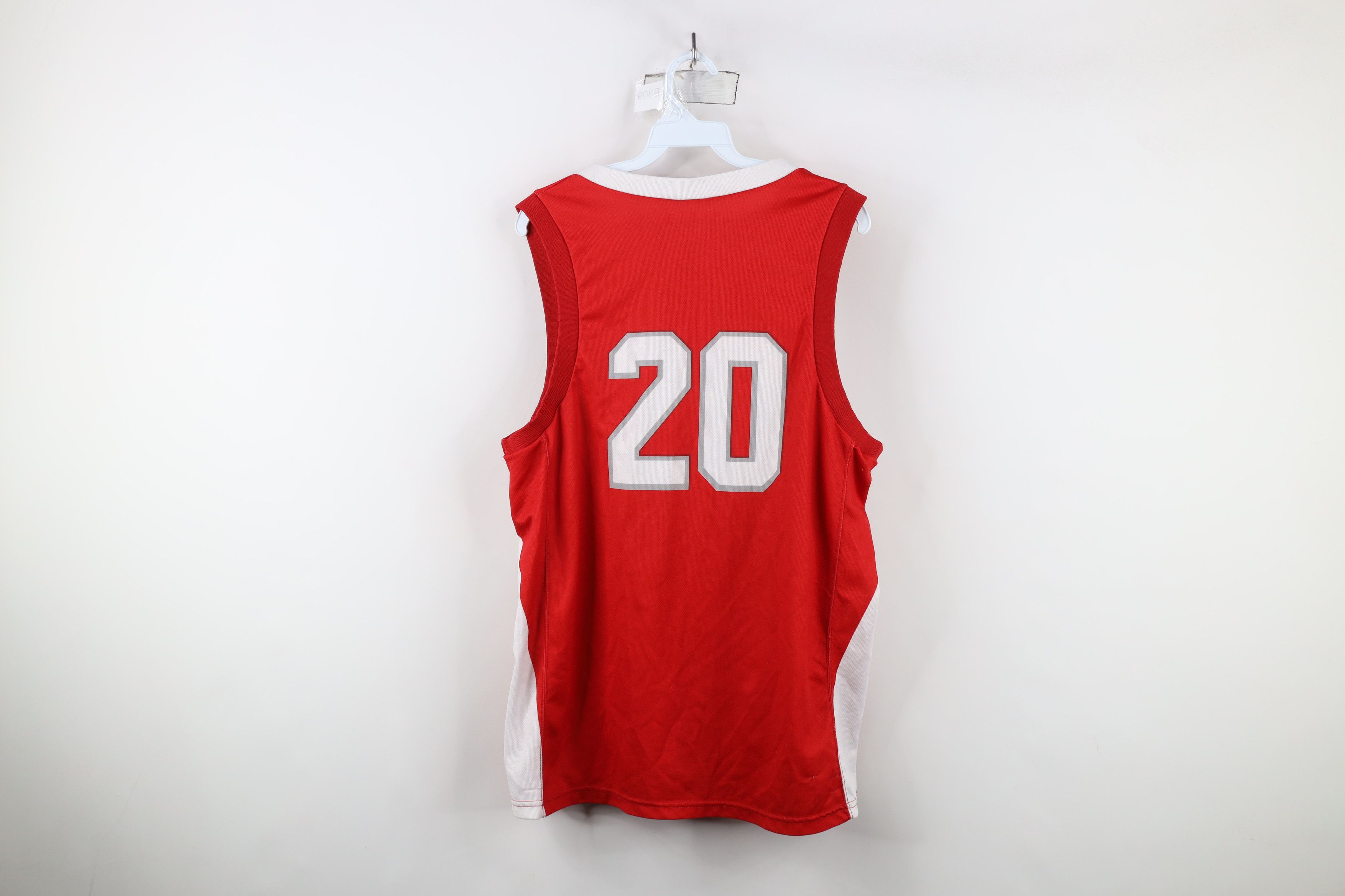 Vintage Vintage The Ohio State University Basketball Jersey Red #20 Size US M / EU 48-50 / 2 - 10 Thumbnail