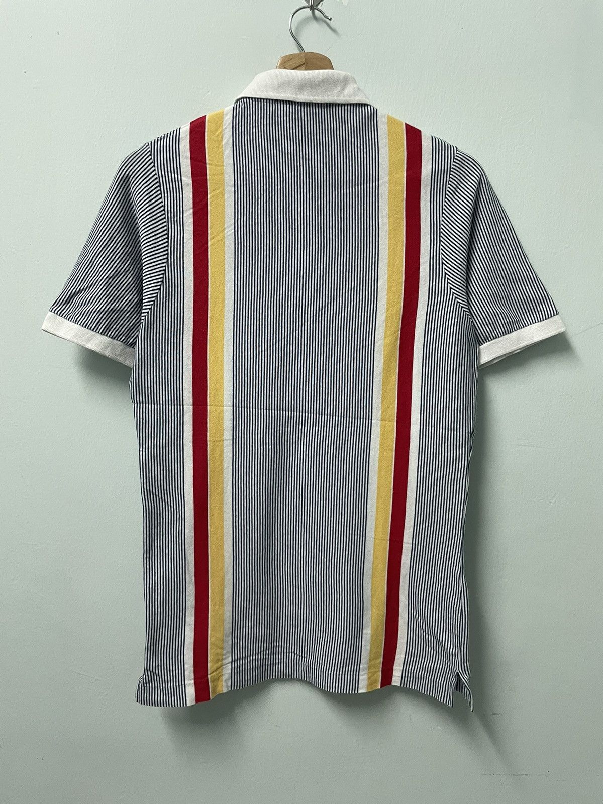 Christian Dior Monsieur Vintage Christian Dior Stripe Polo Tee Size US S / EU 44-46 / 1 - 2 Thumbnail