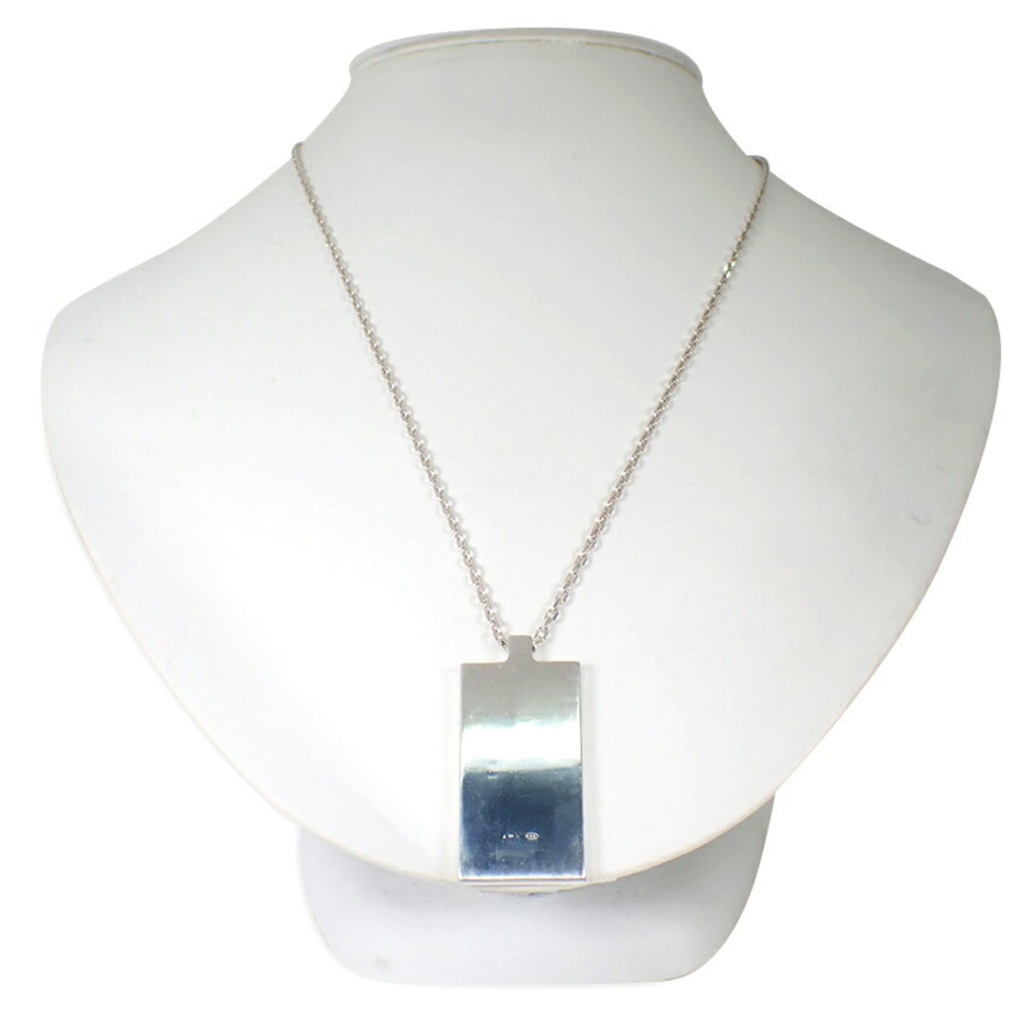 Gucci GUCCI 925 Plate Necklace Size ONE SIZE - 1 Thumbnail