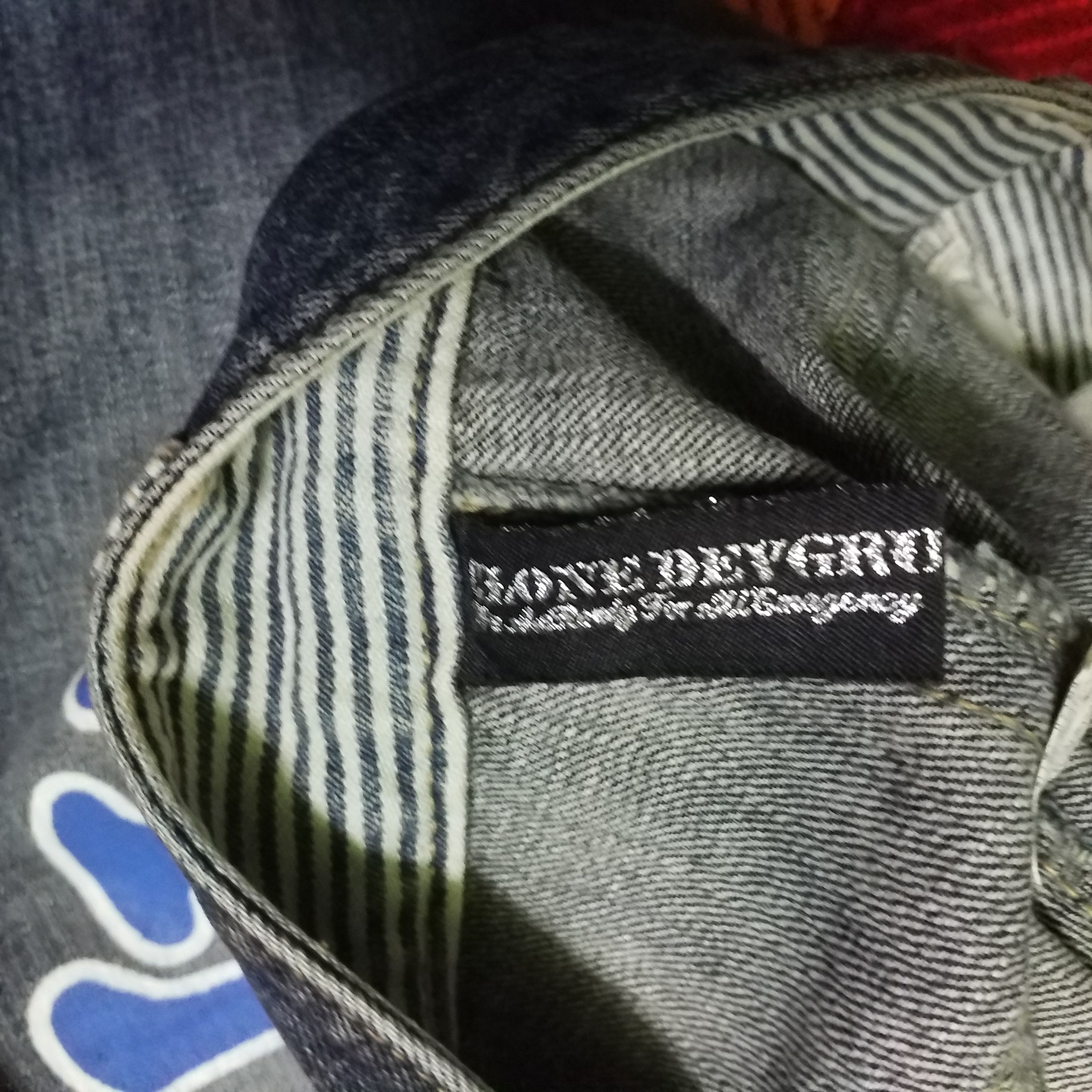 Japanese Brand OVER PRINT JEANS LIKE NEW Size US 34 / EU 50 - 10 Thumbnail