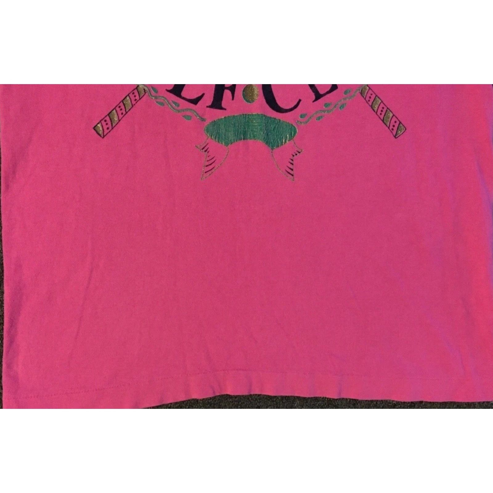 Vintage VINTAGE St Andrews Golf Club Shirt Adult L Pink 80s 90s Grunge Surf Skate USA California Beach Golf Course USA Shirt Mens Size US L / EU 52-54 / 3 - 4 Thumbnail