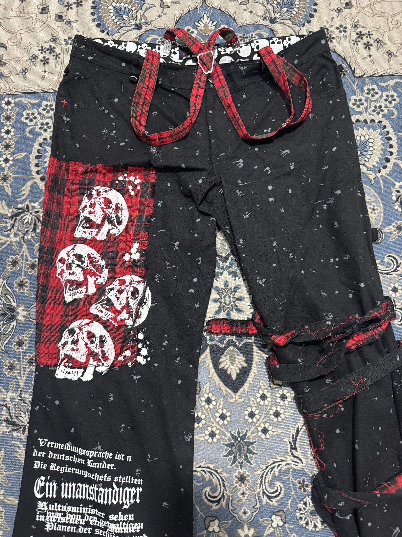 Japanese Brand Japanese Brand Blood Storm Bondage Pants Seditionaries Size US 35 - 2 Thumbnail