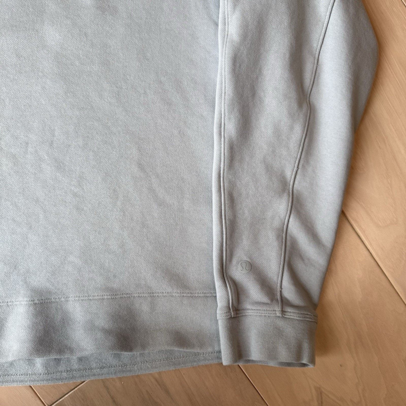 Lululemon Lululemon French Terry Oversized Crew Medium Gray Fleece Size US M / EU 48-50 / 2 - 4 Thumbnail