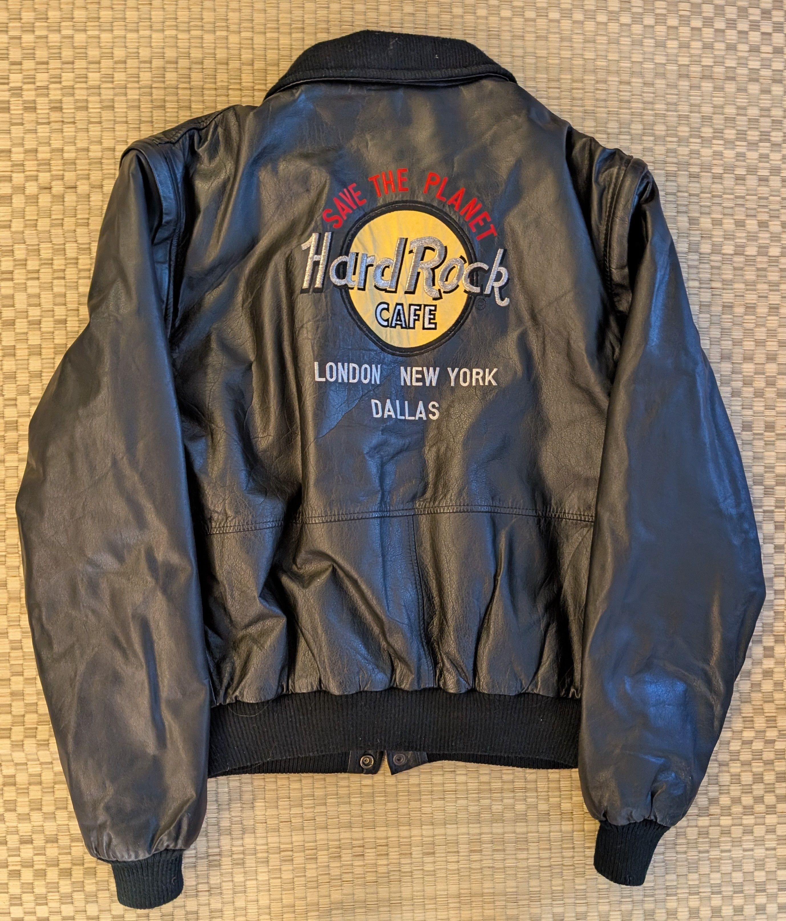 Vintage NWT Hard Rock Leather store Jacket