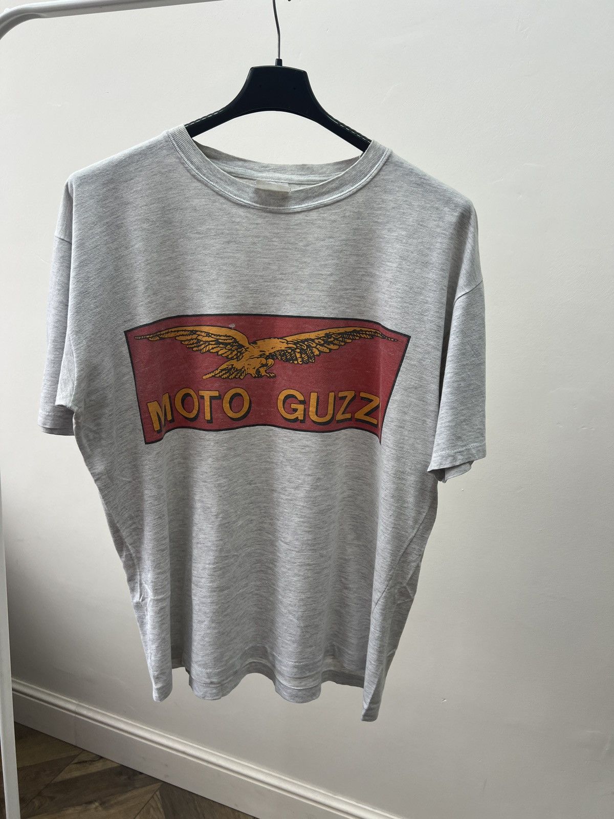 Other Vintage 90s MOTO GUZZI logo tee Size US XL / EU 56 / 4 - 8 Thumbnail