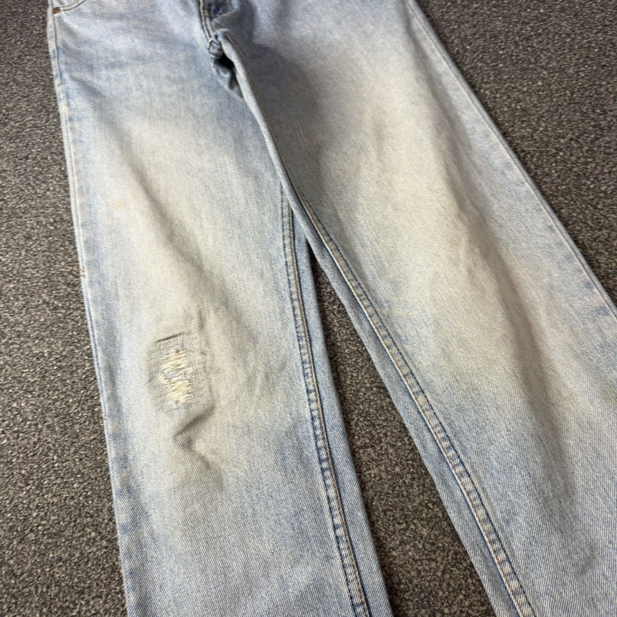 Levi's Vintage 90s Levis 606-0217 Faded Aging Distressed Denim W30 Size US 30 / EU 46 - 4 Thumbnail