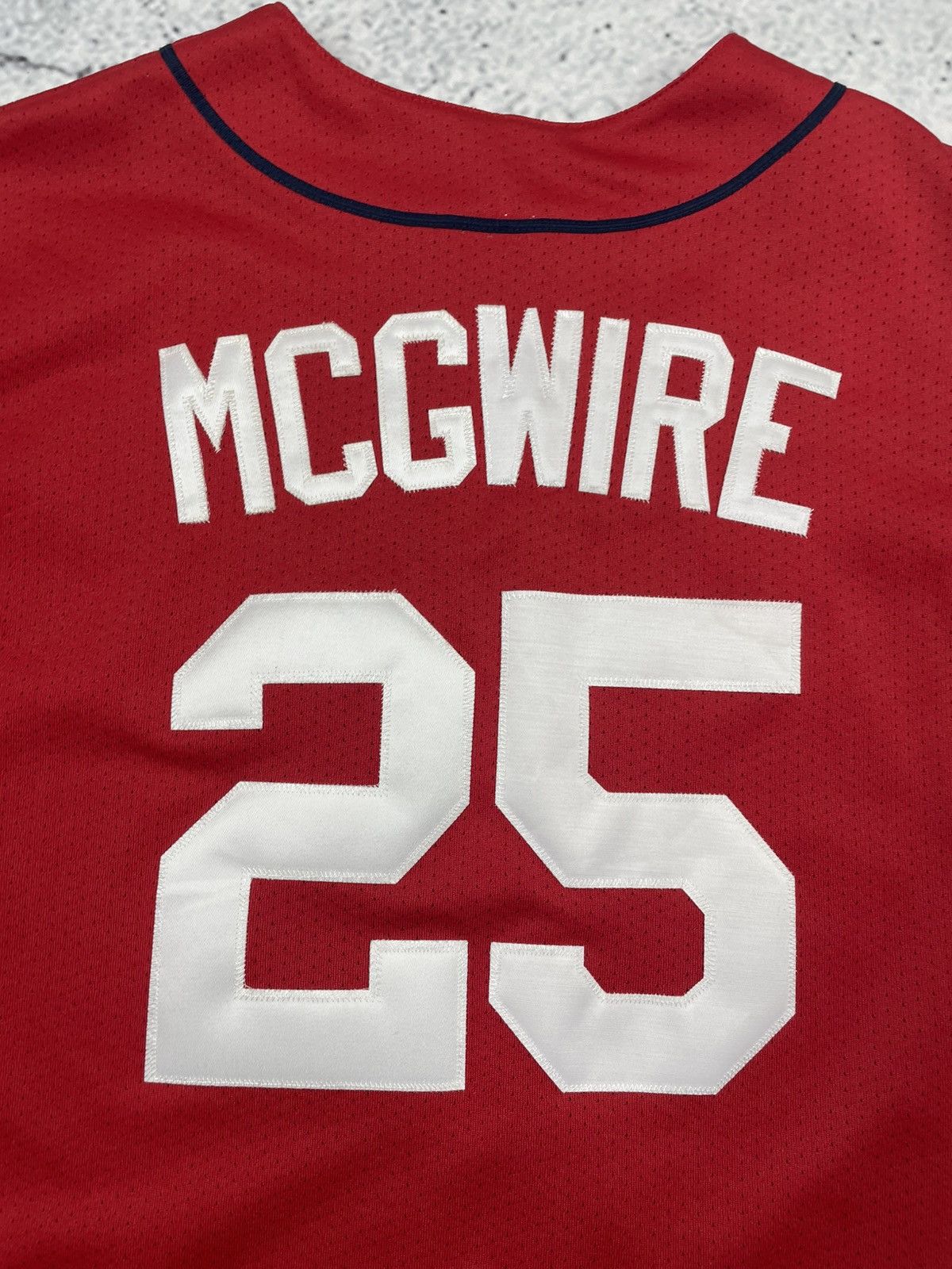 Majestic Majestic XL St. Louis Cardinals #25 Mark McGwire MLB Jersey Size US XL / EU 56 / 4 - 10 Thumbnail