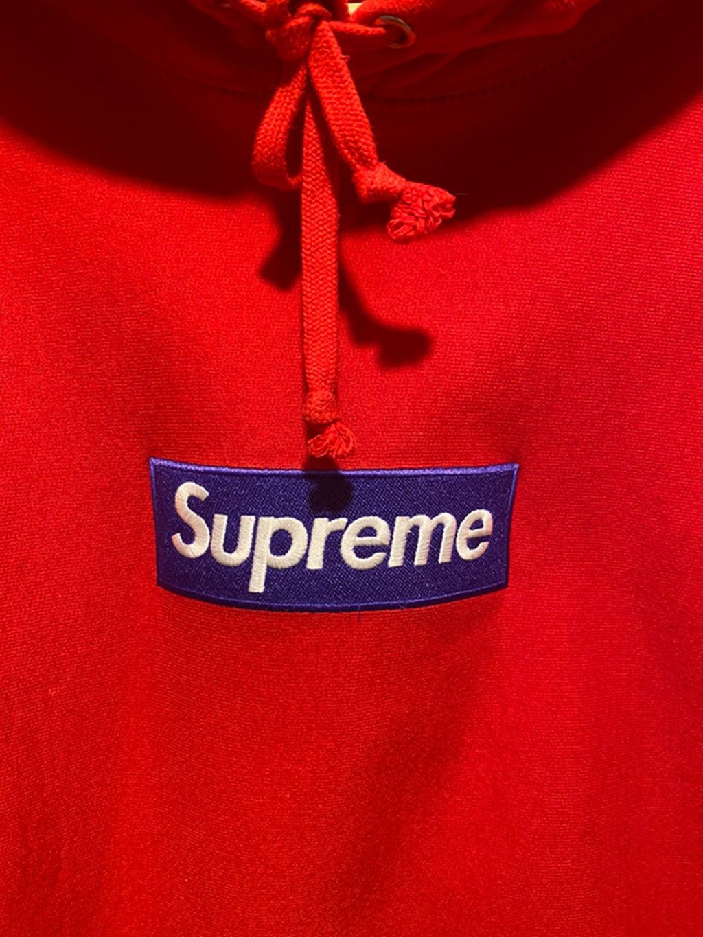 Supreme Supreme Box Logo Hooded Sweatshirt (Red) Size US XL / EU 56 / 4 - 3 Thumbnail