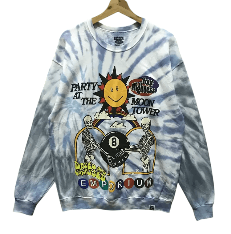American Apparel Film Daved And Confused Tie Dye Sweatshirts Size US L / EU 52-54 / 3 - 1 Thumbnail