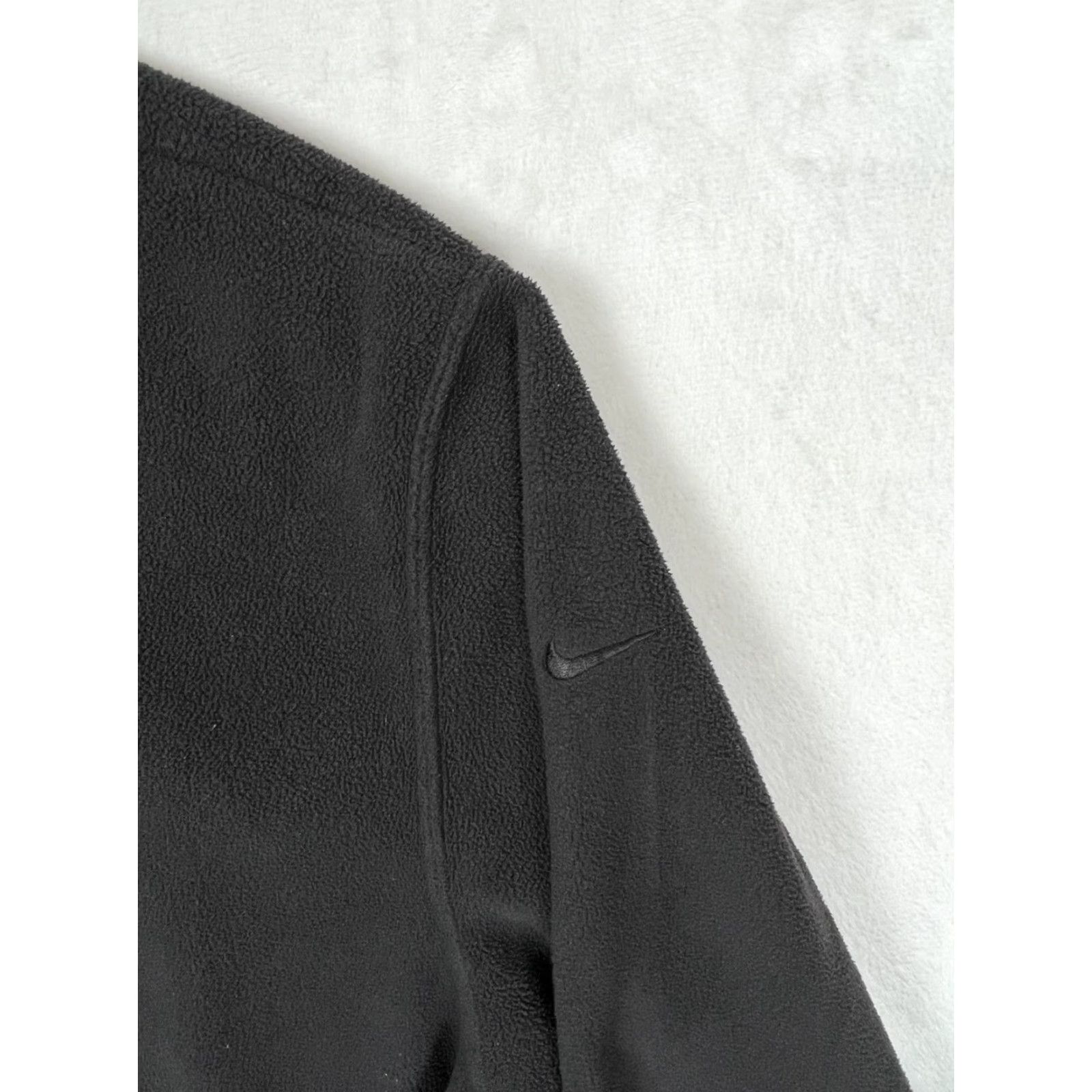 Nike Nike Therma-FIT Fleece Jacket Mens M Black Full Zip Collared Layer Jacket Size US M / EU 48-50 / 2 - 3 Thumbnail