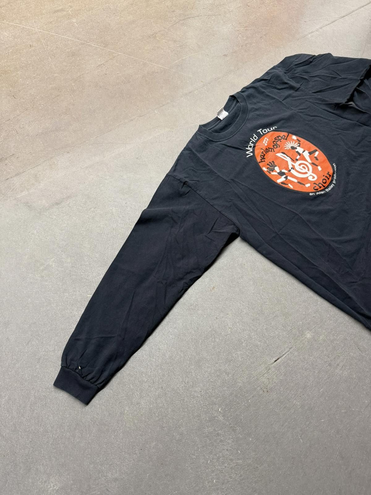 Anvil Vintage 90s Harlem Gospel Choir World Tour Long Sleeve Tee Size US XXL / EU 58 / 5 - 3 Thumbnail