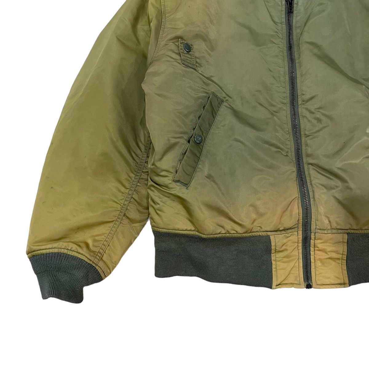 Japanese Brand Vintage Machope MA-1 Army Air Force Flight Bomber Jacket Size US M / EU 48-50 / 2 - 10 Thumbnail