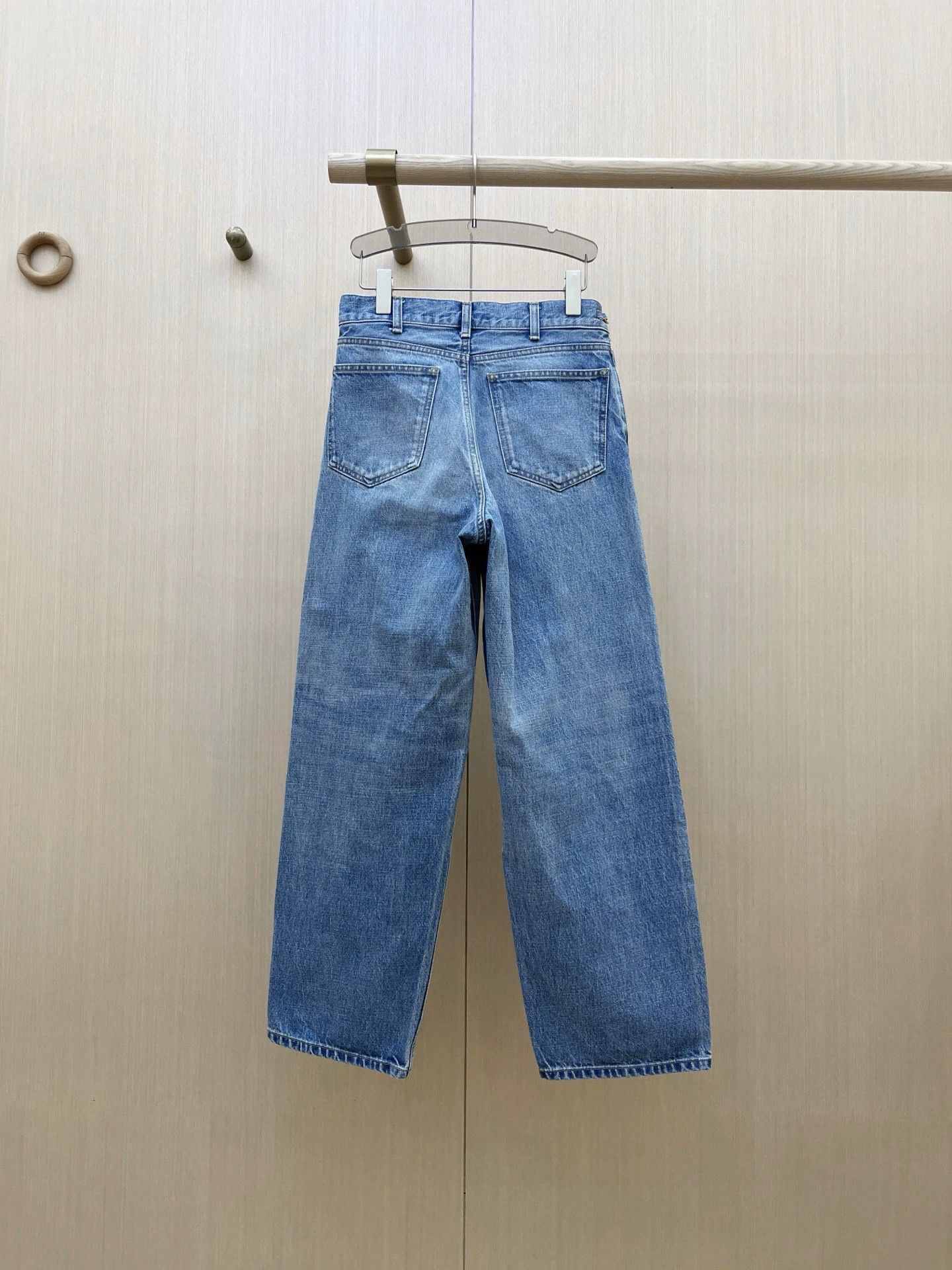 Celine Celine Women's 28 Blue Jeans Washed Tag Faded Size 28" / US 6 / IT 42 - 2 Thumbnail