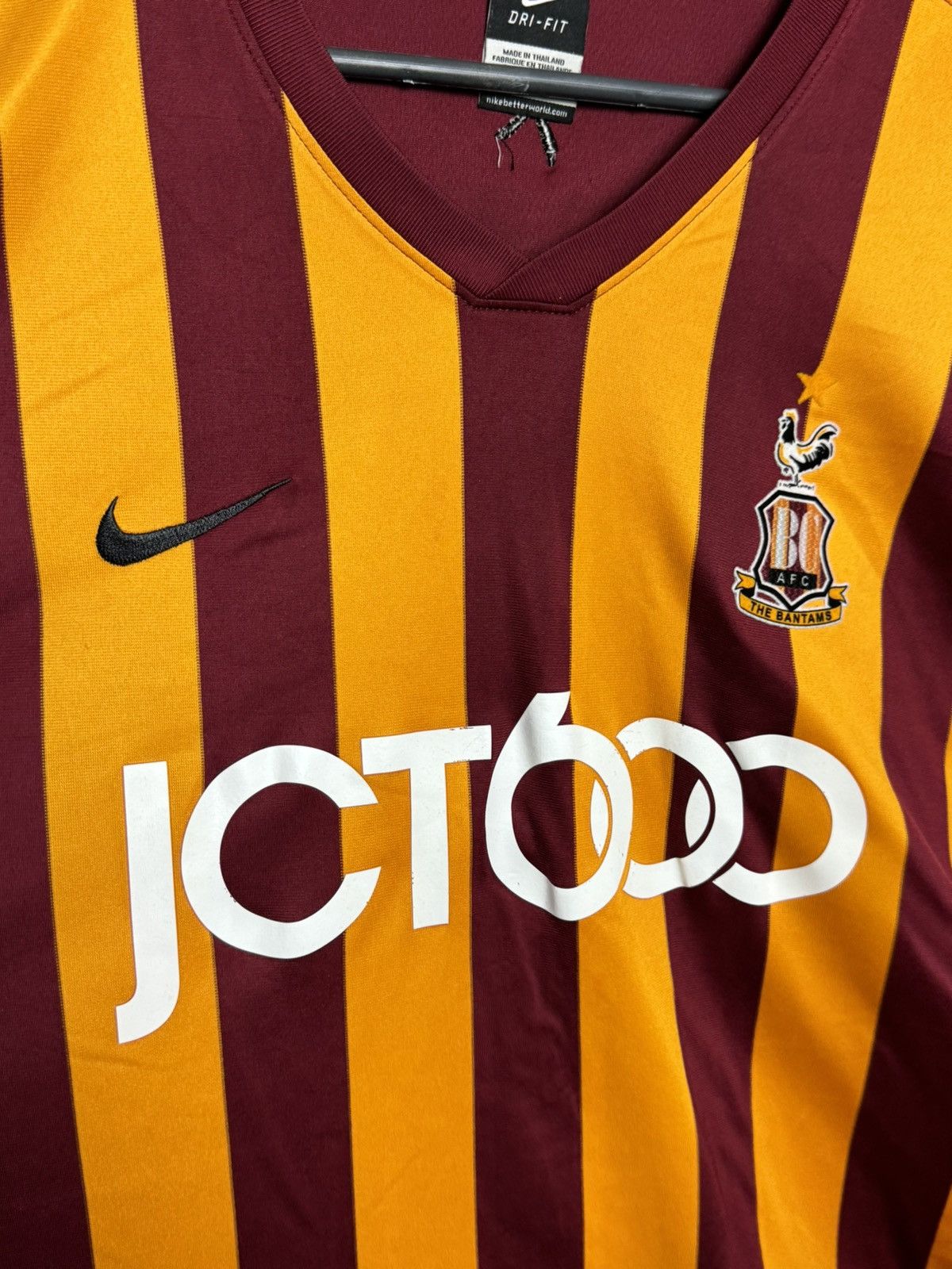 Nike Bradford City 14/15 Home Football Jersey Size US XXL / EU 58 / 5 - 5 Thumbnail