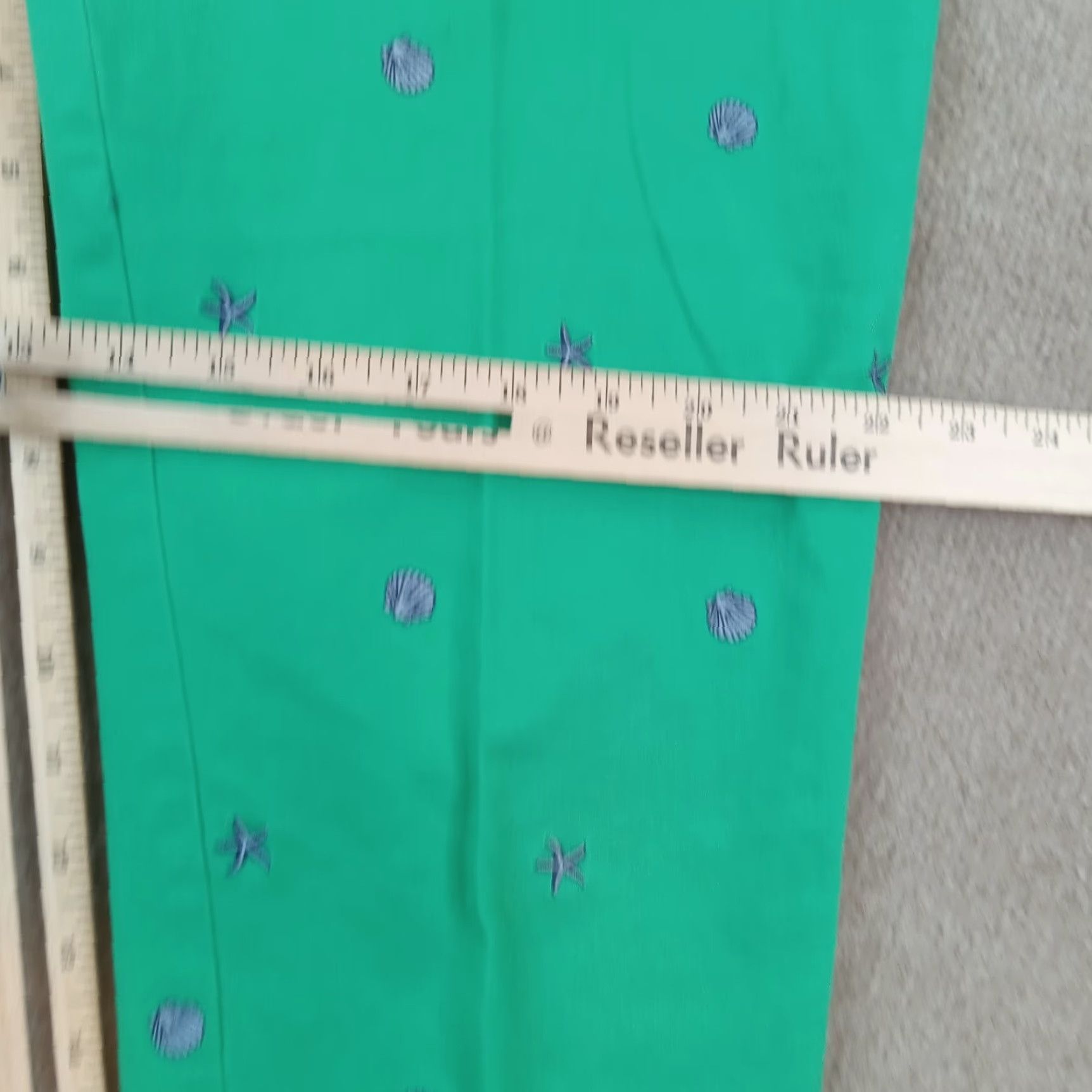 Talbots Talbots Green Starfish Ankle Pants Womens 6 Petite Straight Leg Stretch Size 32" / US 10 / IT 46 - 4 Thumbnail