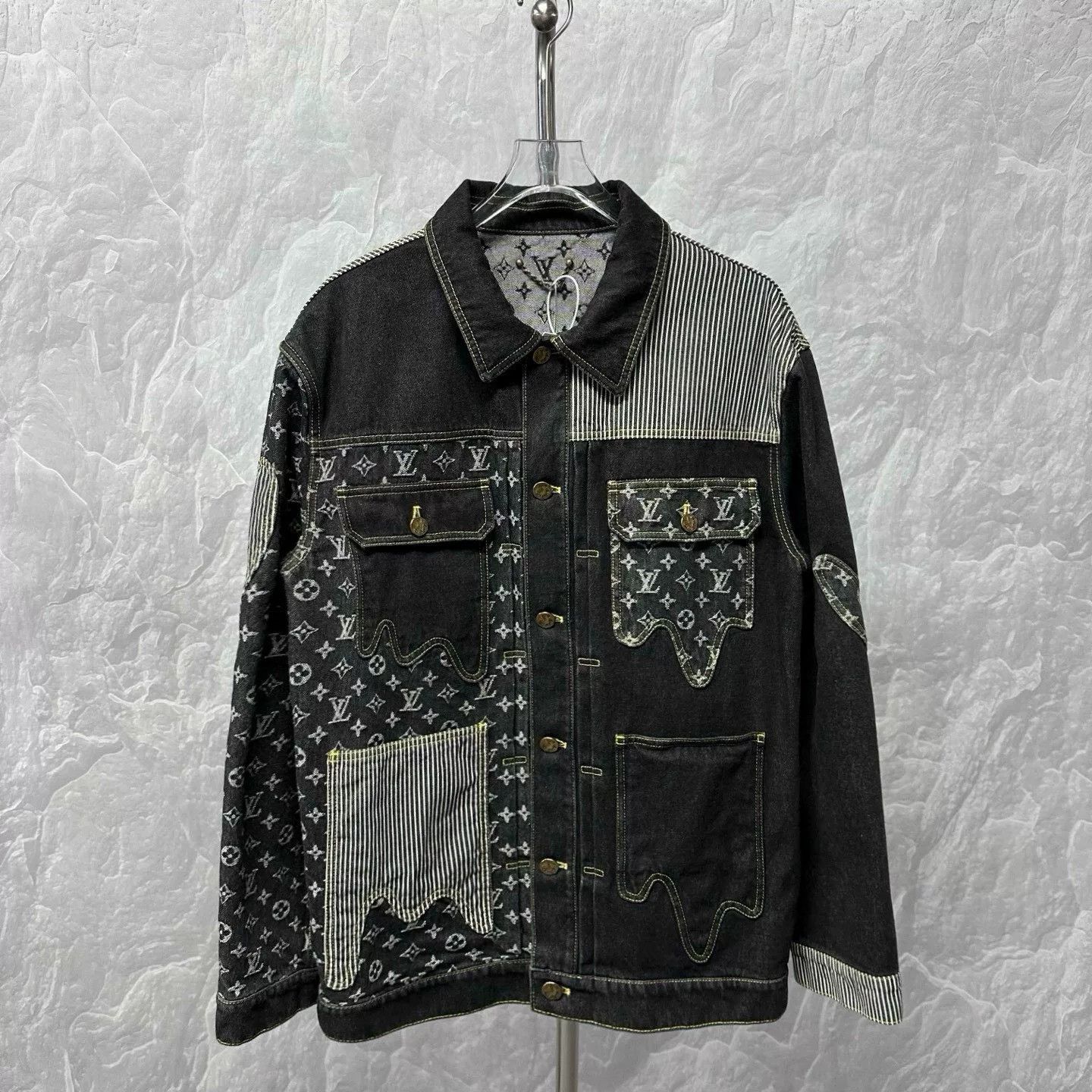 Louis Vuitton louis vuitton nigo deconstructed denim jacket Size US L / EU 52-54 / 3 - 1 Thumbnail