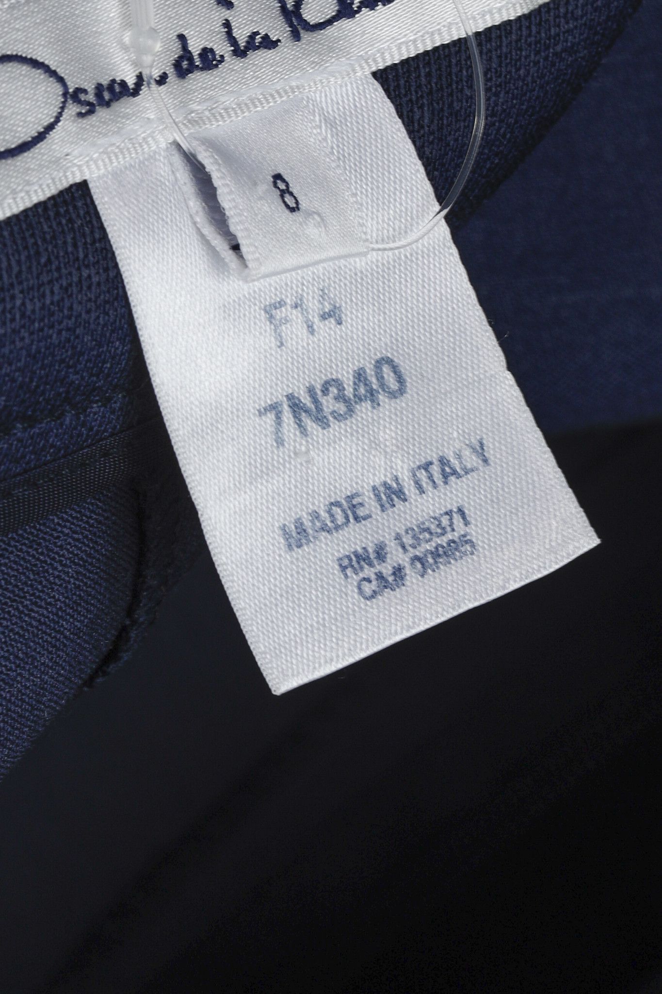 Oscar De La Renta Oscar de la Renta Blue Wide Pant Size 30" / US 8 / IT 44 - 8 Thumbnail