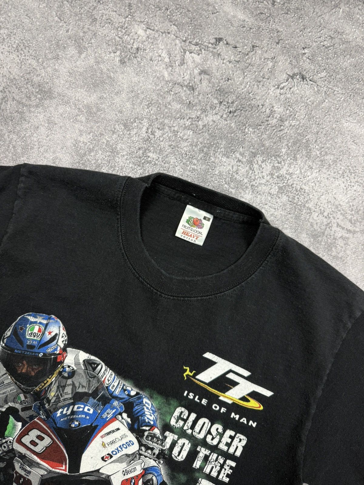 BMW 00’s Vintage BMW Dainese Moto Racing T-Shirt Isle Of Man Size US S / EU 44-46 / 1 - 8 Thumbnail