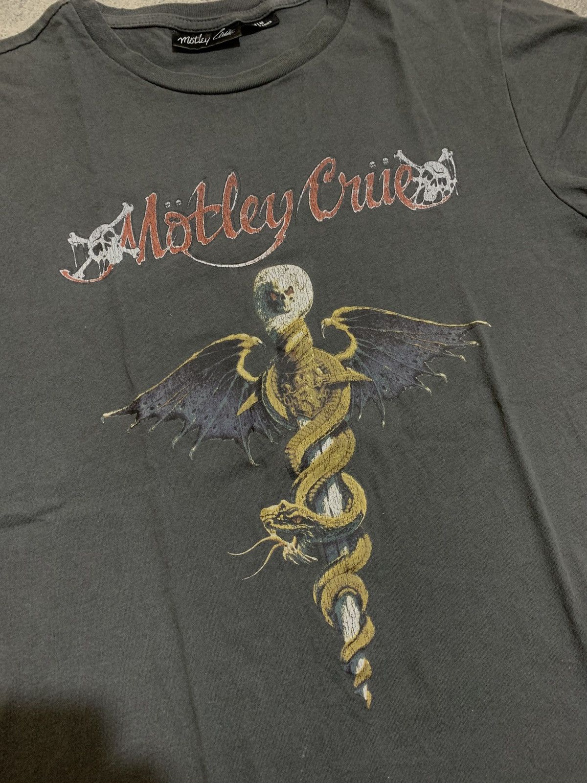 Band Tees × Vintage Motley Crue Dr. Feelgood Tshirt Size US M / EU 48-50 / 2 - 3 Thumbnail