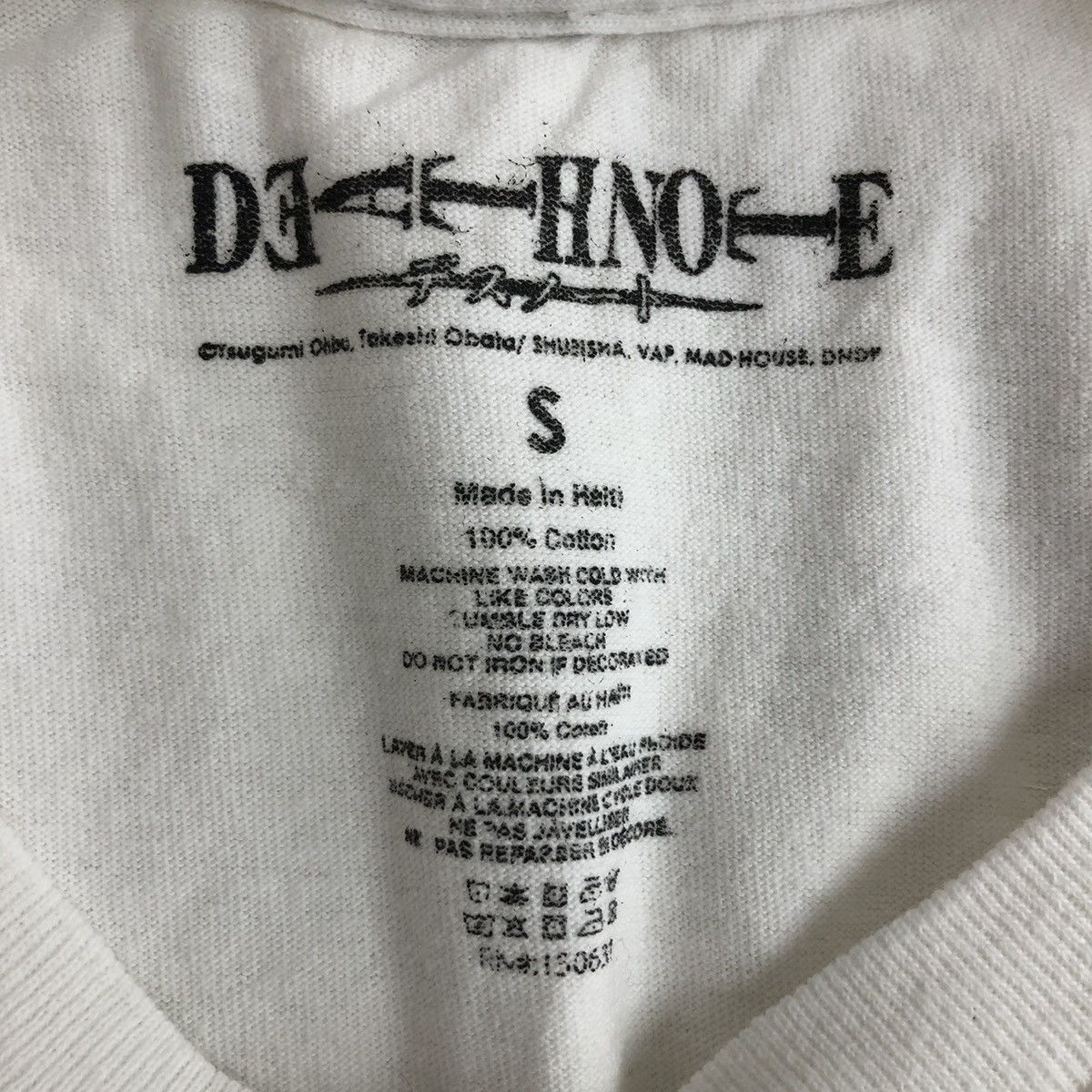 Band Tees × Rap Tees × Vintage Rare DEATH NOTE Anime S Solo T Shirt Size US S / EU 44-46 / 1 - 4 Thumbnail