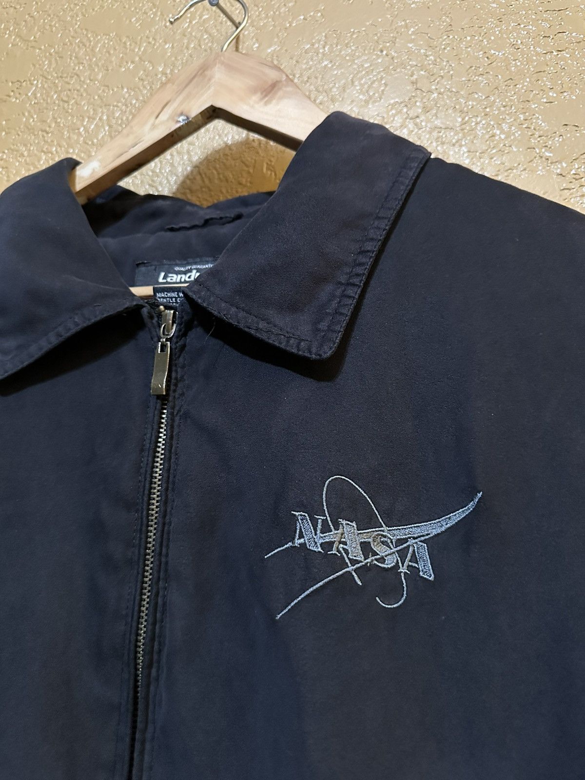Vintage Vintage NASA suede bomber jacket Size US L / EU 52-54 / 3 - 2 Thumbnail