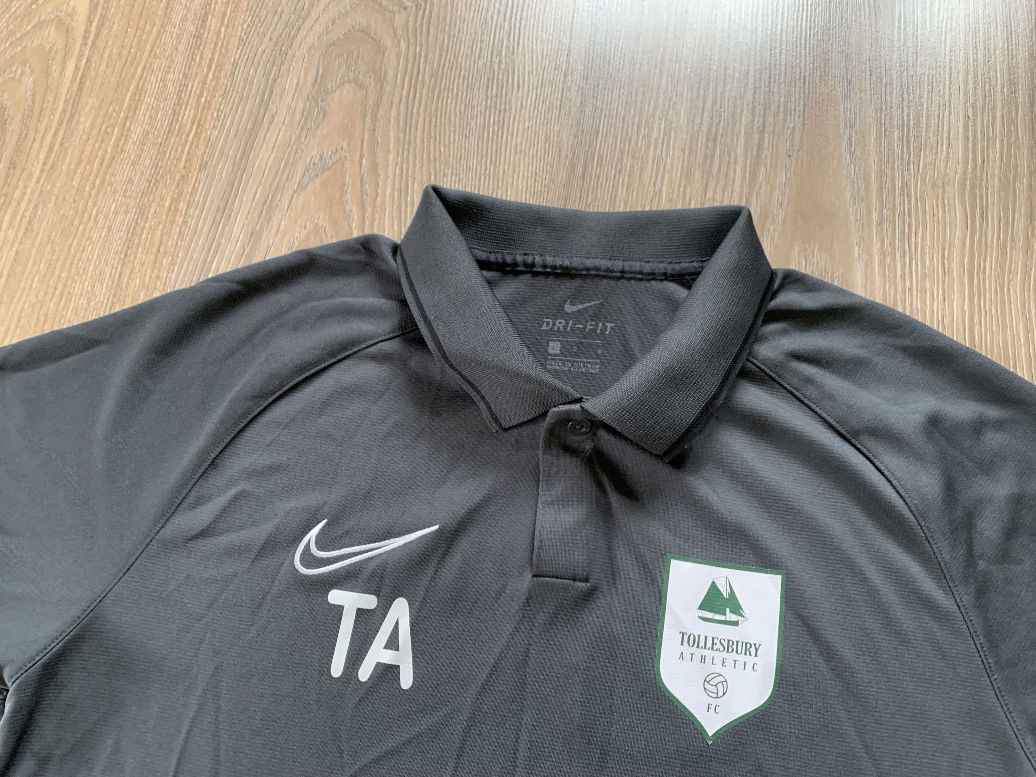 Nike Nike Tollesbury Athletic FC Polo Shirt Size US L / EU 52-54 / 3 - 5 Thumbnail