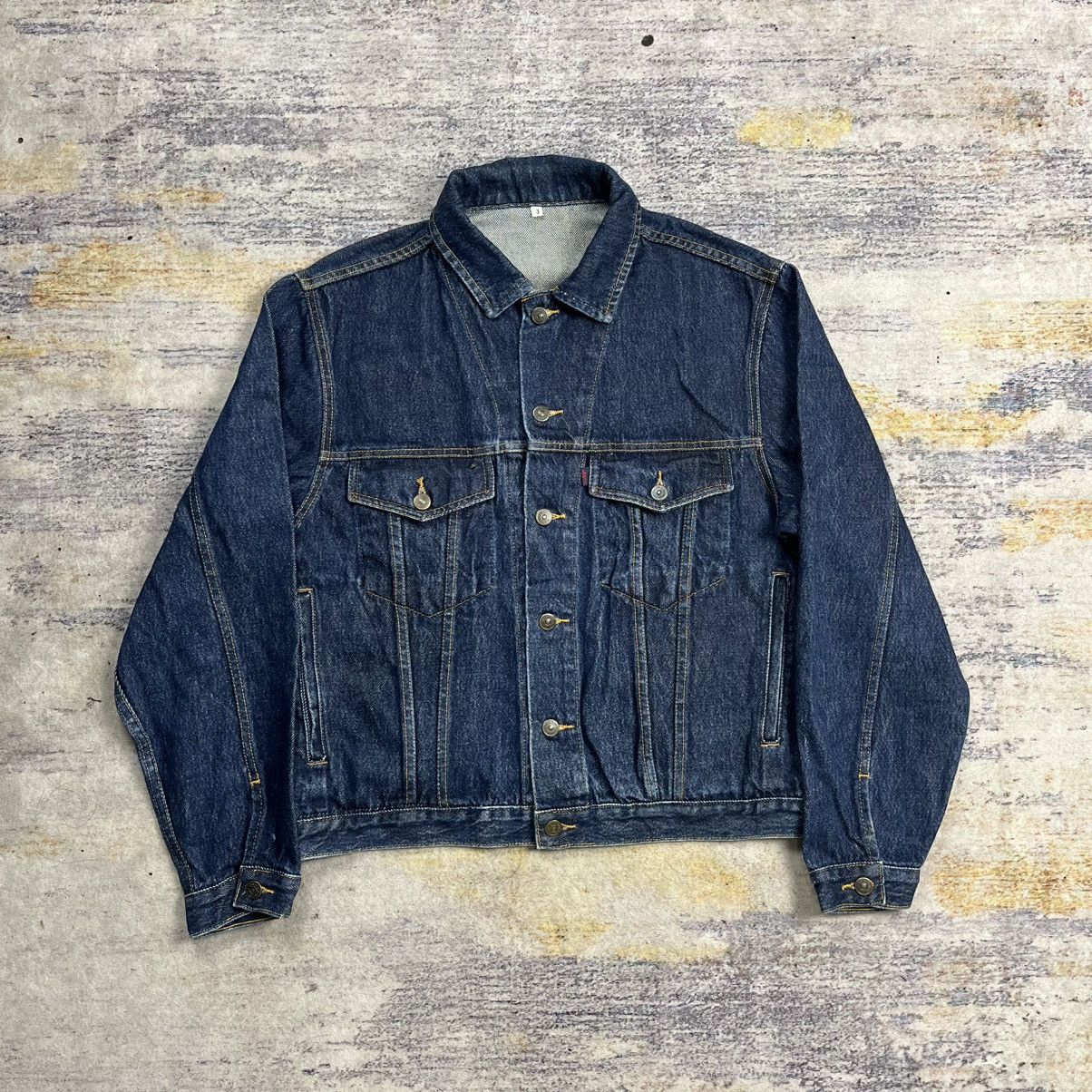Levi's Vintage Clothing Vintage levis indigo trucker denim jacket Size US L / EU 52-54 / 3 - 1 Thumbnail