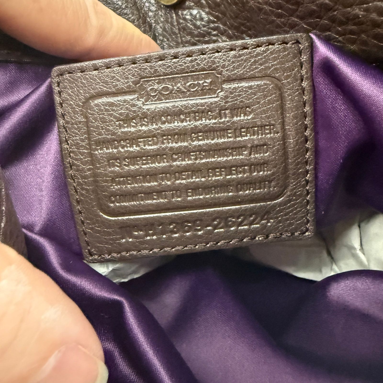 Coach Coach Madison Leather Small Phoebe Shoulder Bag Pebble Grain Size ONE SIZE - 7 Thumbnail