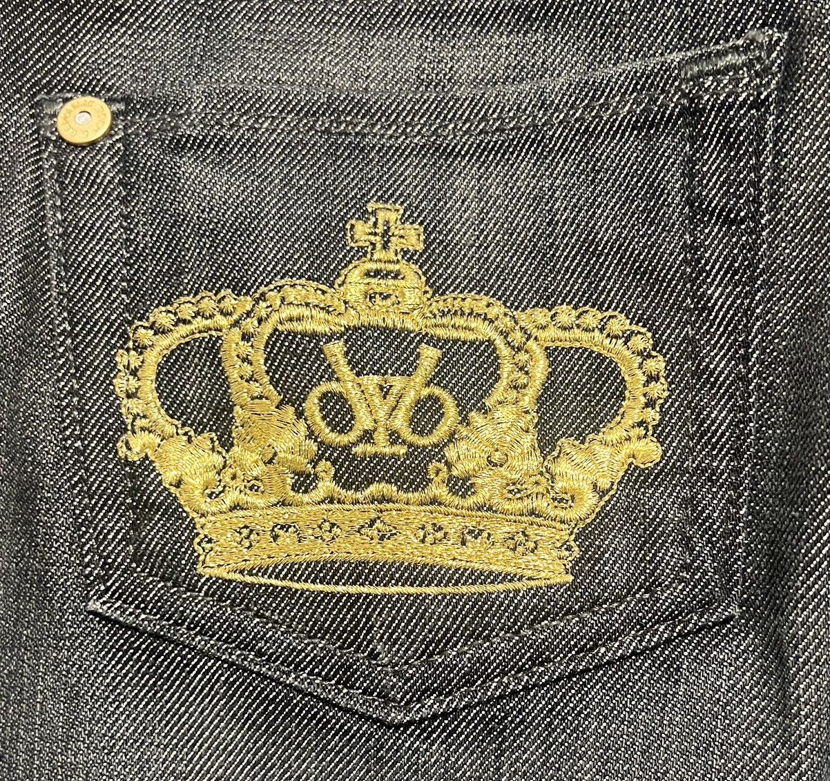 Jean Authentic Victoria Beckham Rock & Republic jeans gold crown Size 26" / US 2 / IT 38 - 11 Thumbnail