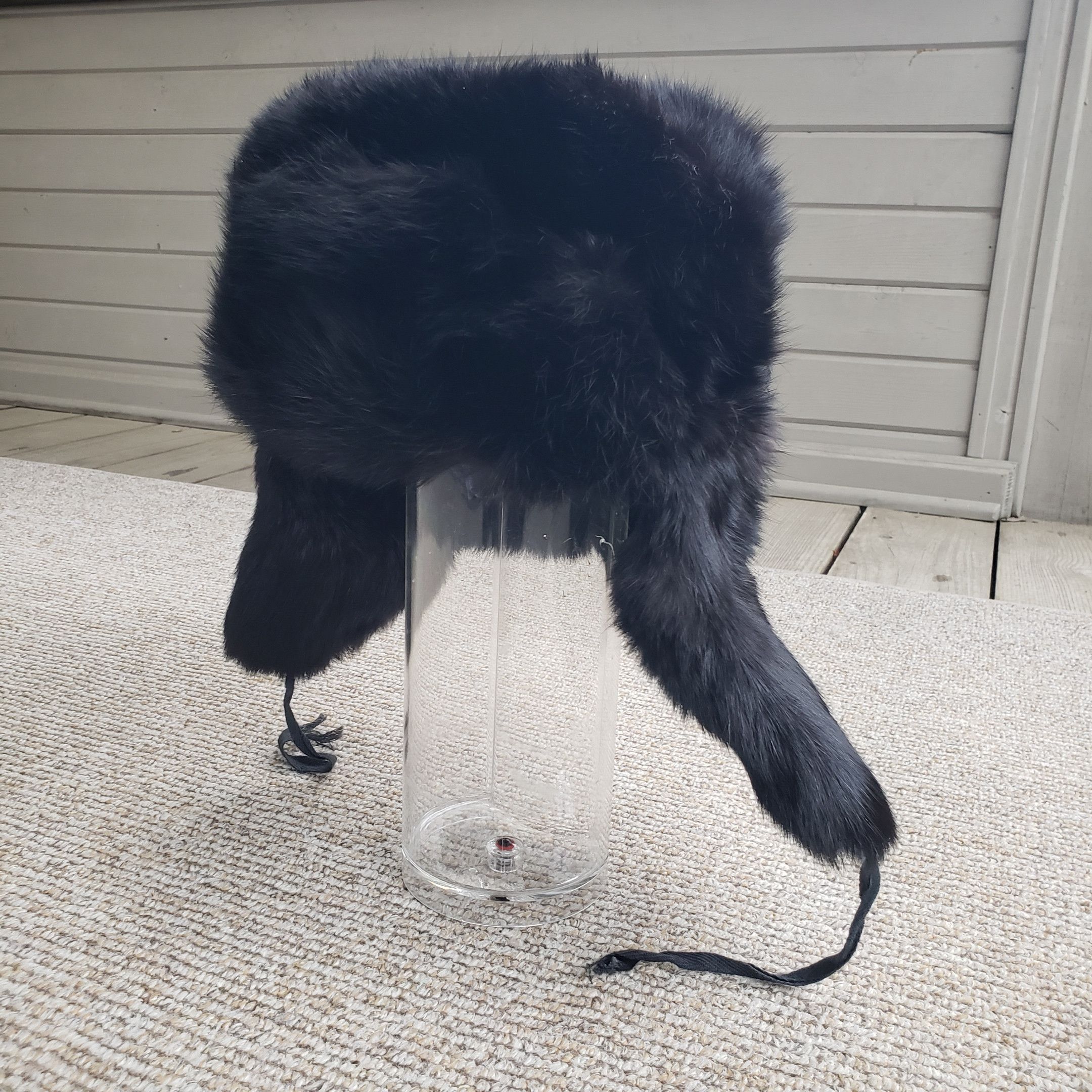 Other Genuine Mink Fur Hat - Ushanka Rot Front Size ONE SIZE - 5 Thumbnail