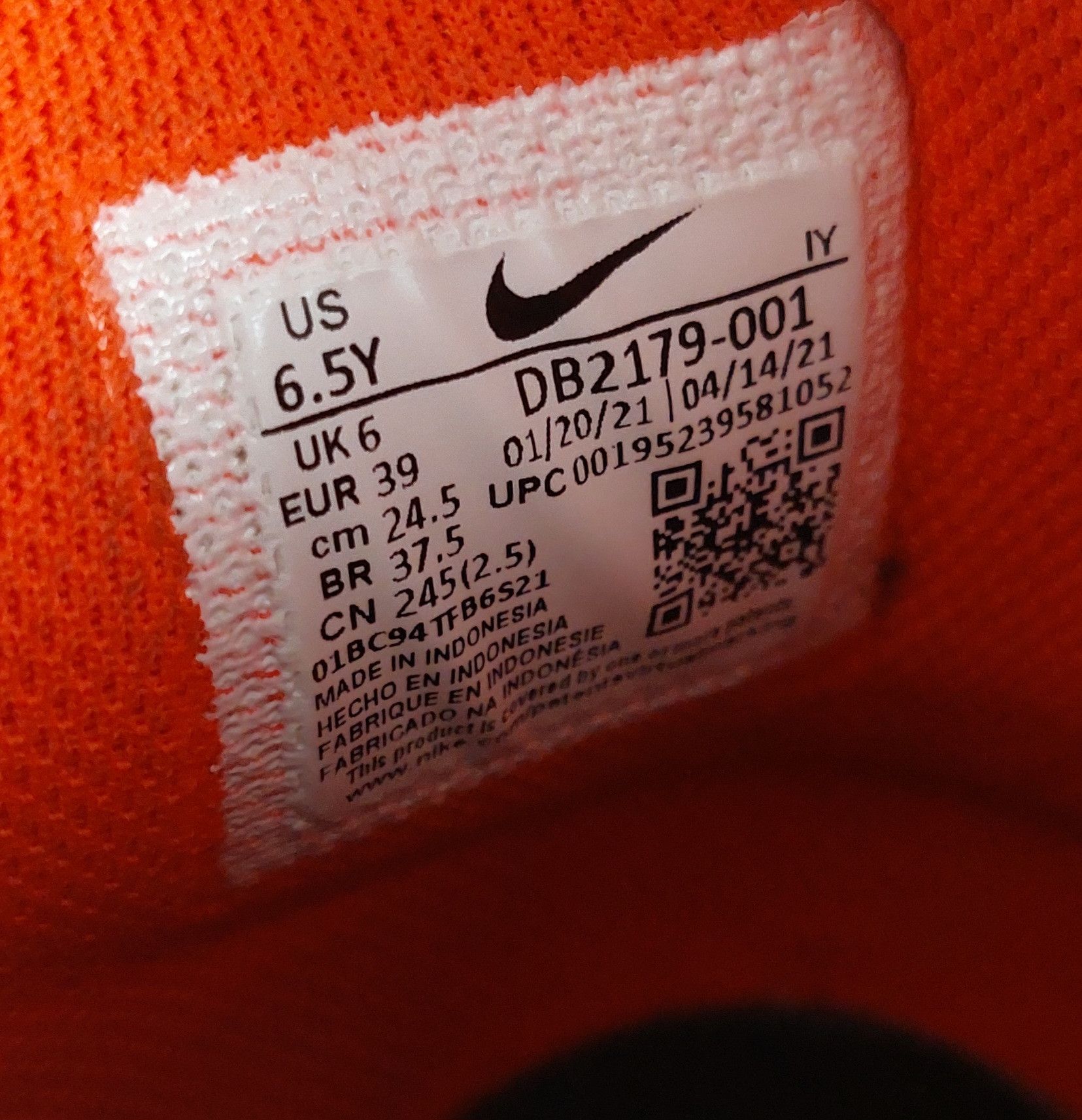 Nike Nike Dunk High Knicks (GS) Size US 6.5 / EU 39-40 - 9 Thumbnail