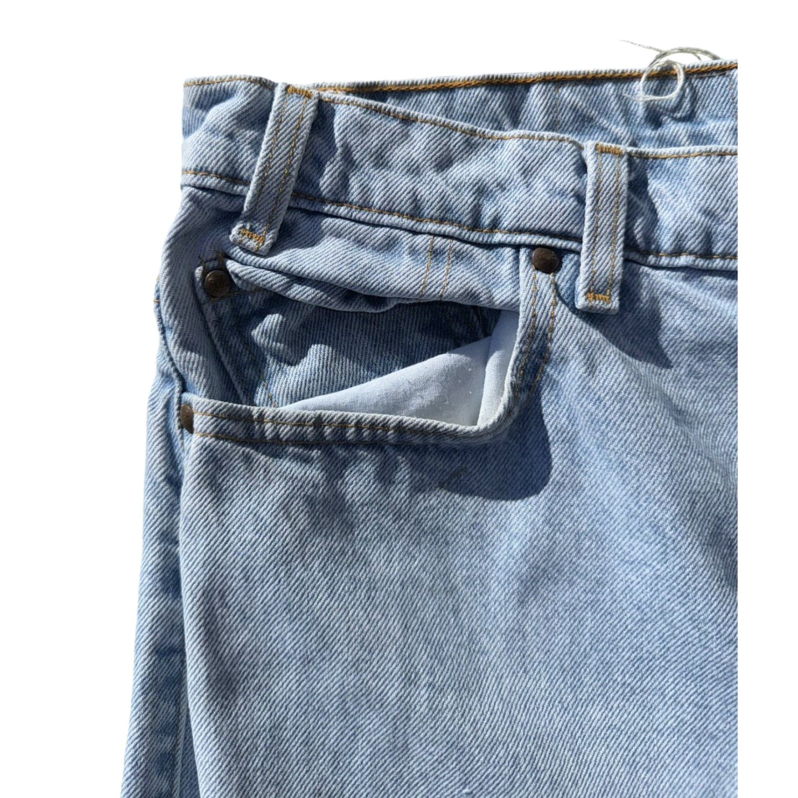 Levi's VINTAGE Levi's 540 Jeans Sz 34x36 RARE blue straight Mens 1990s Copper Tab Jeans 34 36 Size US 34 / EU 50 - 5 Thumbnail