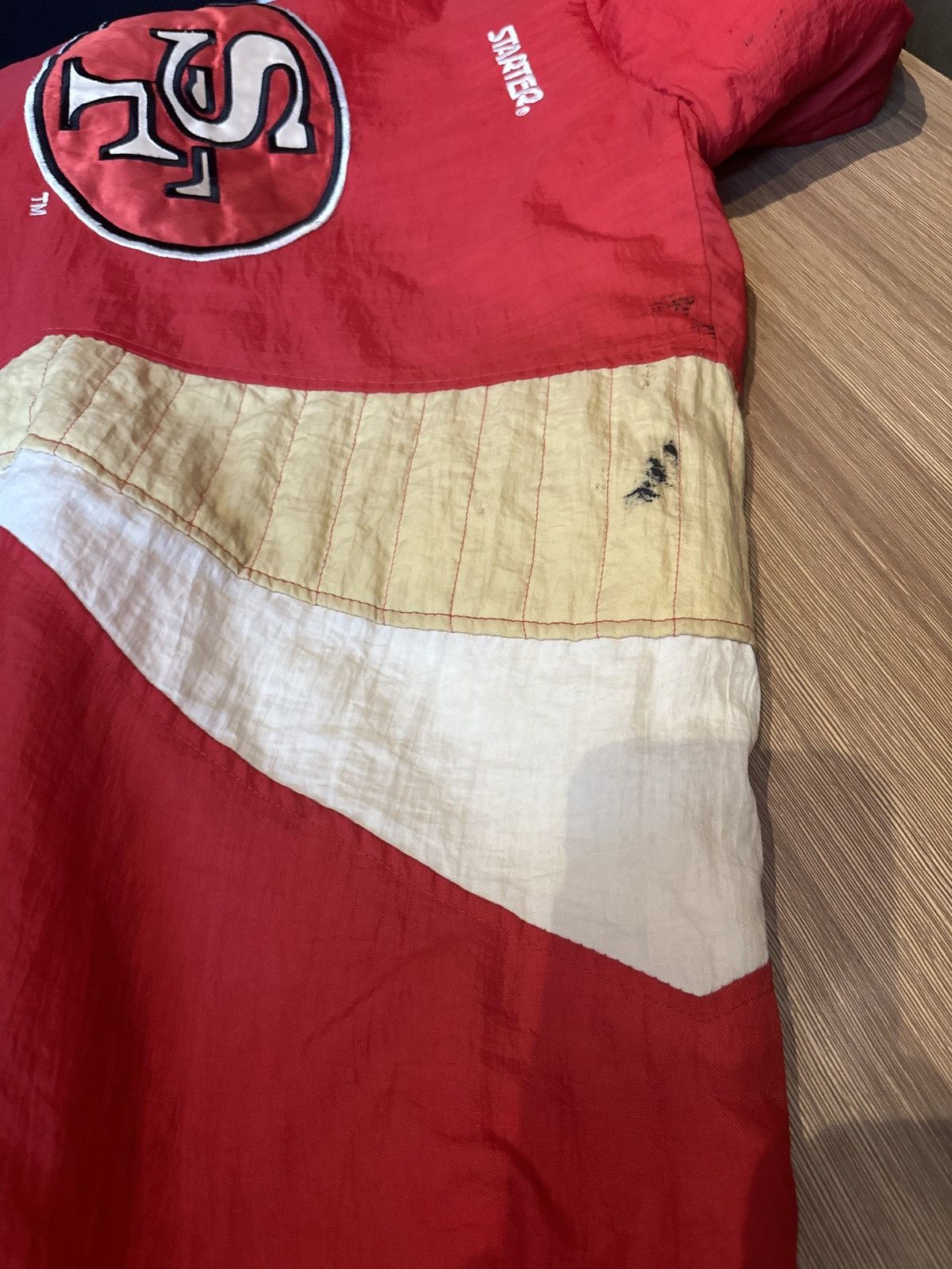 Starter NFL STARTER SF 49ERS TEAM SURVIVAL JACKET BIG LOGO Size US L / EU 52-54 / 3 - 13 Thumbnail