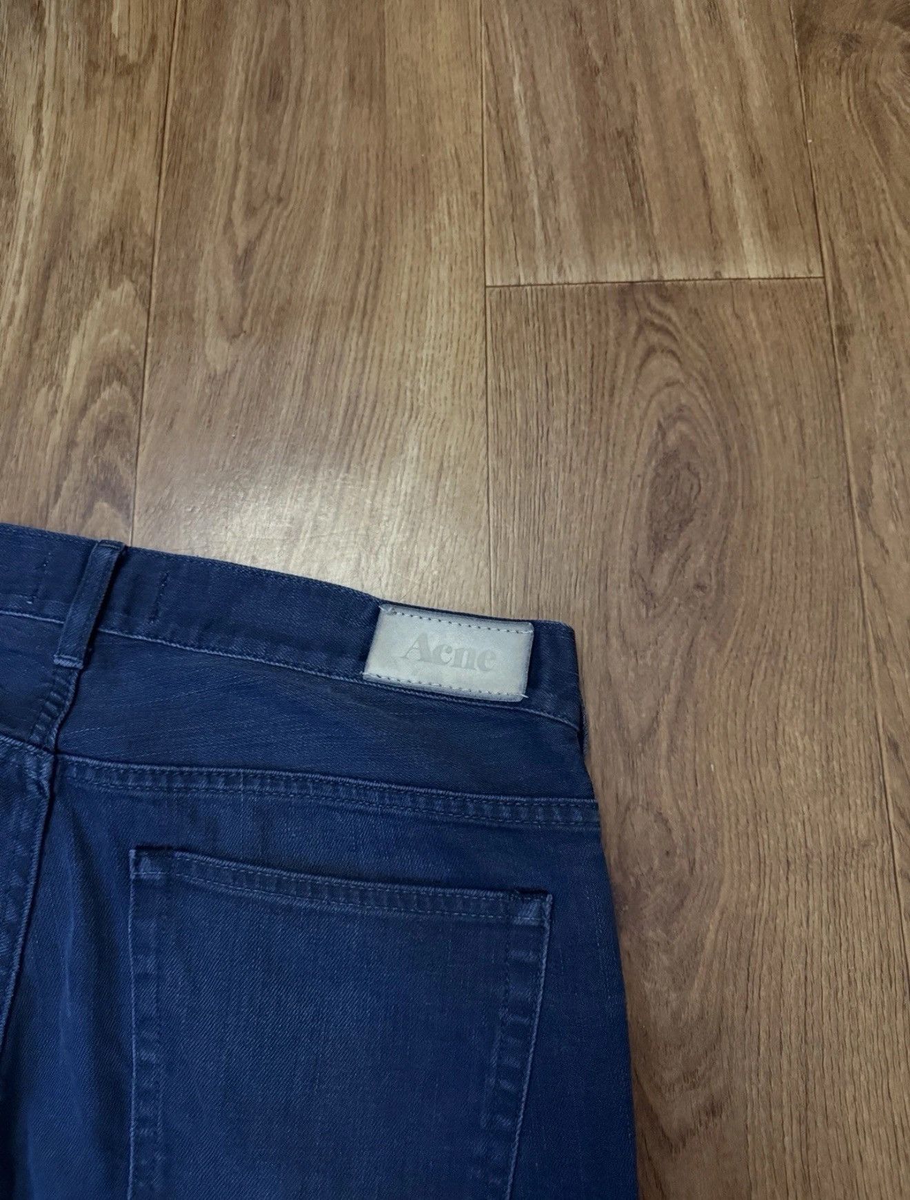 Acne Studios Acne Studios Blue Jeans Mid Rise Straight Denim Trousers Size US 34 / EU 50 - 8 Thumbnail