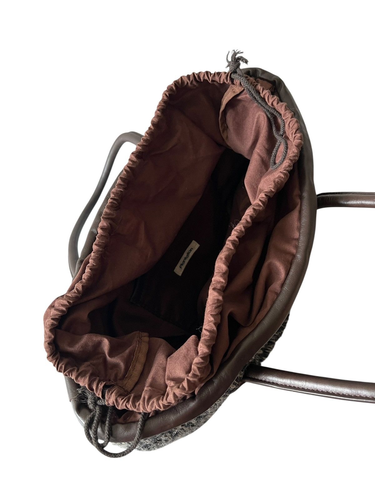 Issey Miyake 1990s Issey Miyake Plantation Bucket Rug Shoulder Bag Size ONE SIZE - 11 Thumbnail