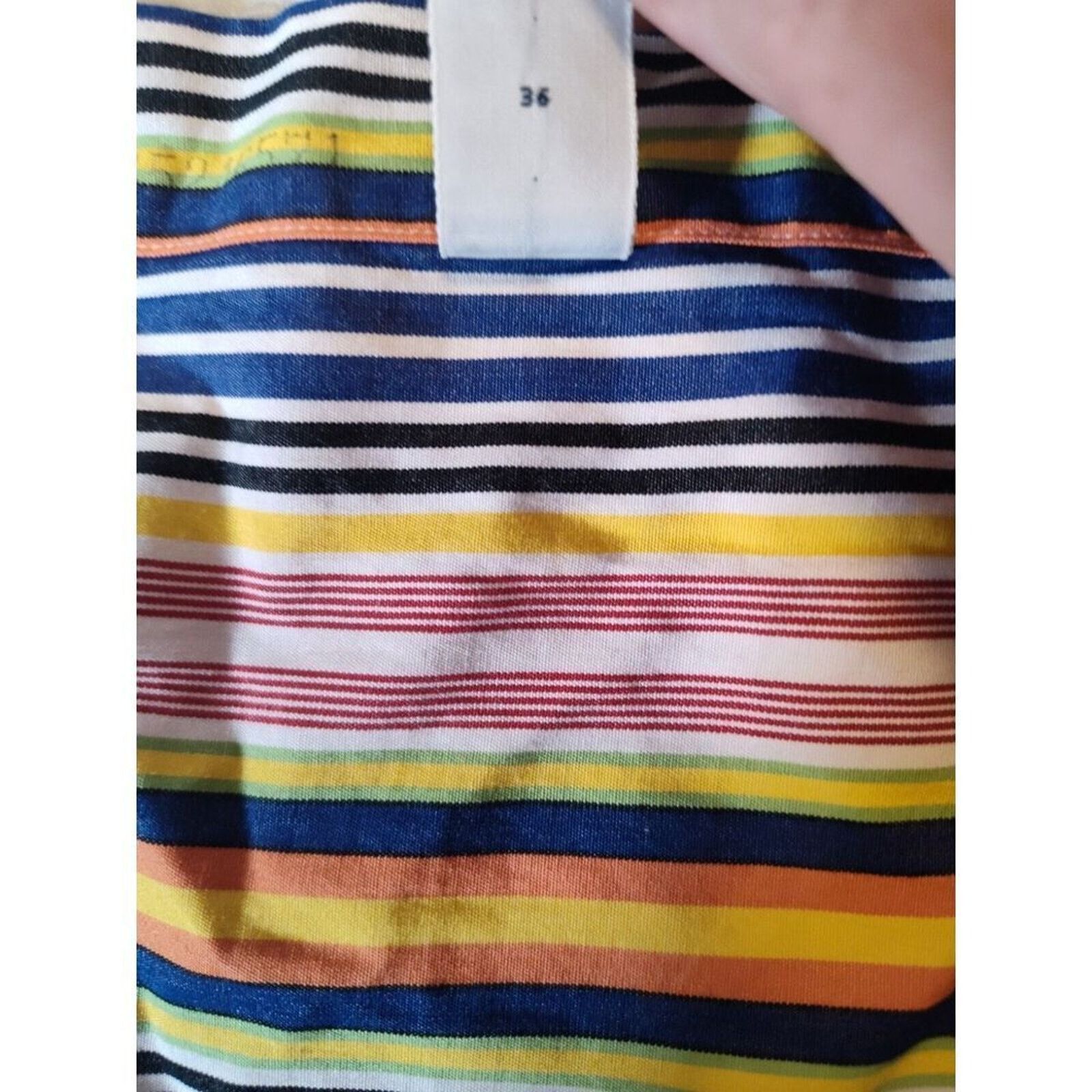 Polo Ralph Lauren VTG 90s Polo Ralph Lauren Men's Colorblock Striped Large Size US L / EU 52-54 / 3 - 12 Thumbnail