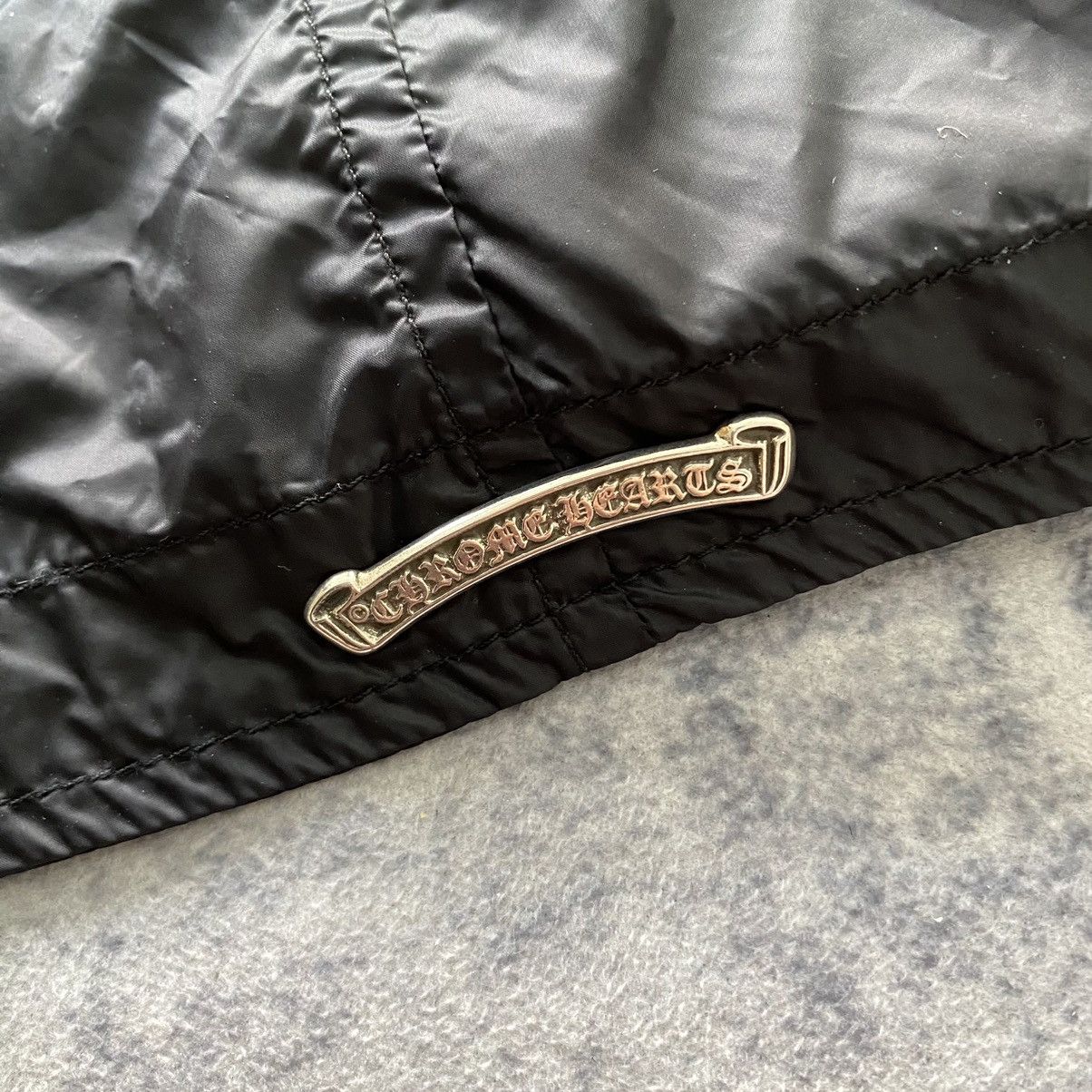 Chrome Hearts CHROME HEARTS SUBMISSION DAGGER ZIPPULL VEST BLACK POLY Size US L / EU 52-54 / 3 - 8 Thumbnail