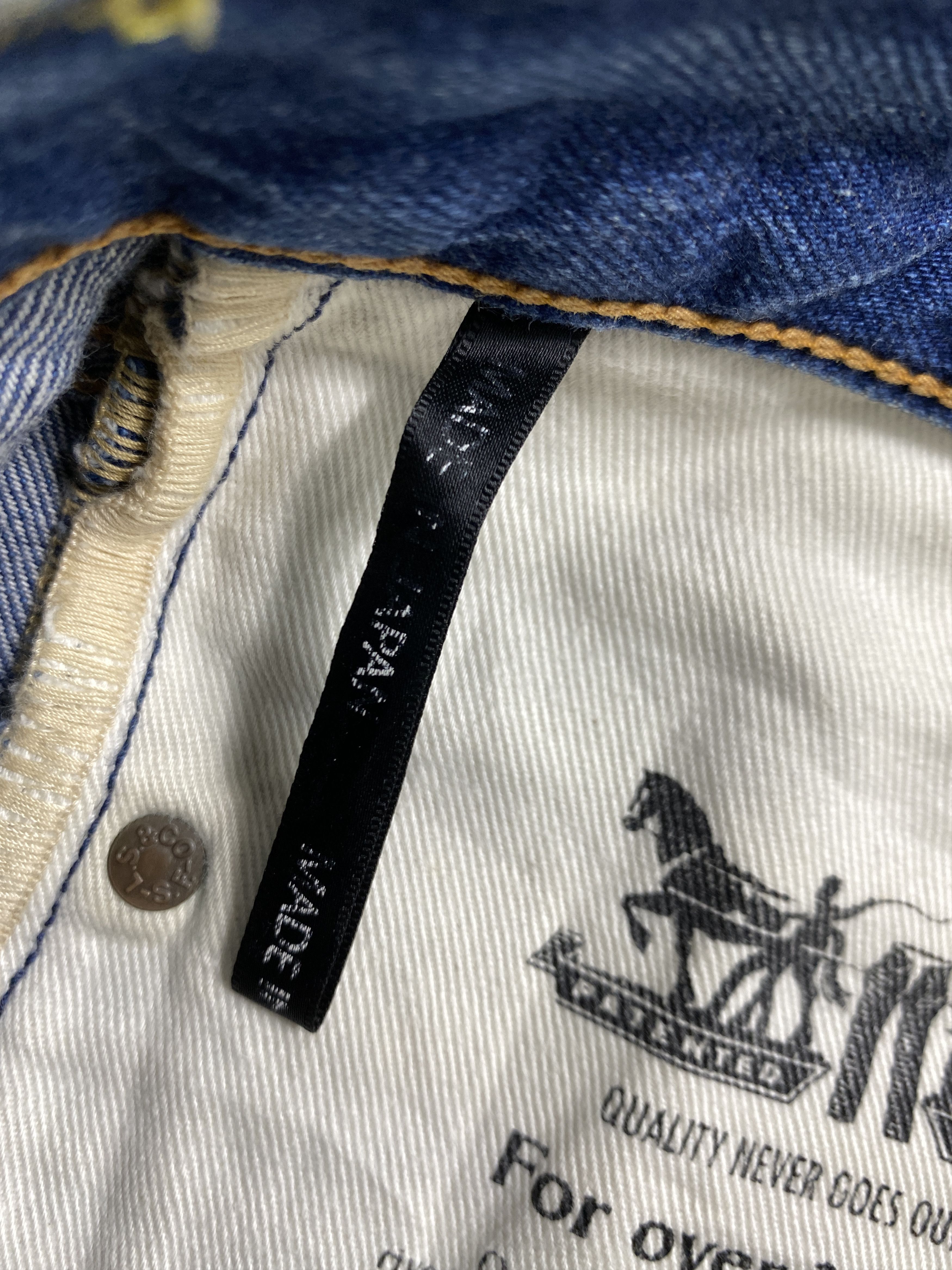 Levi's Distressed Blue Vintage Levi's 511 32x31 Denim -SJ159 Size US 32 / EU 48 - 14 Thumbnail