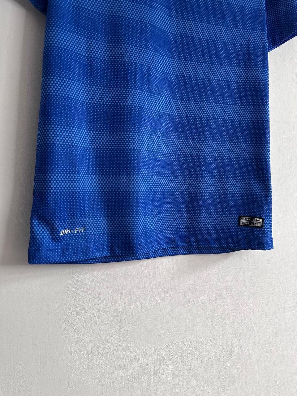 Nike Nike Brazil Away Soccer Jersey 2014 World Cup Blue CBF Shirt Size US S / EU 44-46 / 1 - 3 Thumbnail