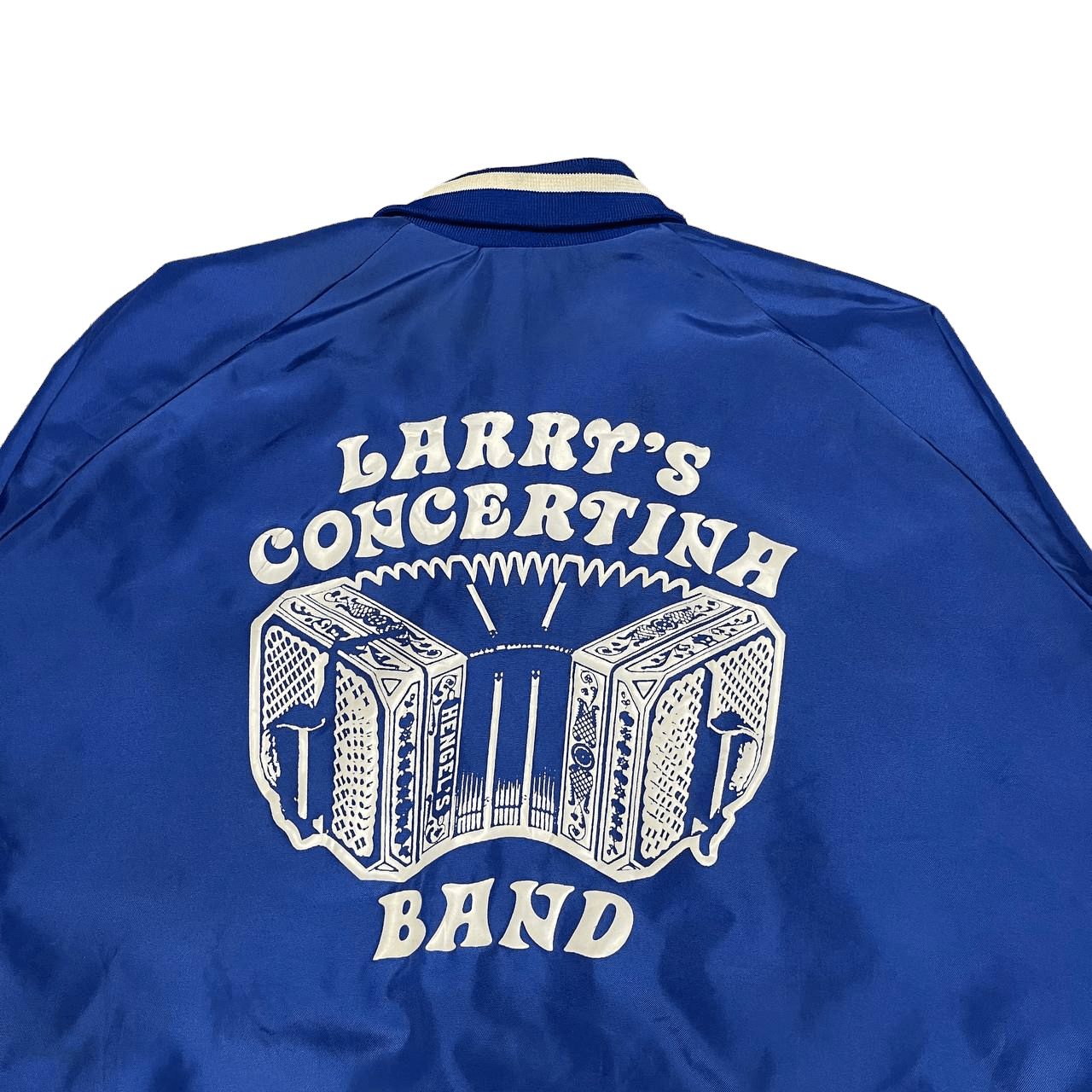 Band Tees Vintage Larry's Concertina Band Varsity/Bomber Jacket Size US M / EU 48-50 / 2 - 2 Thumbnail